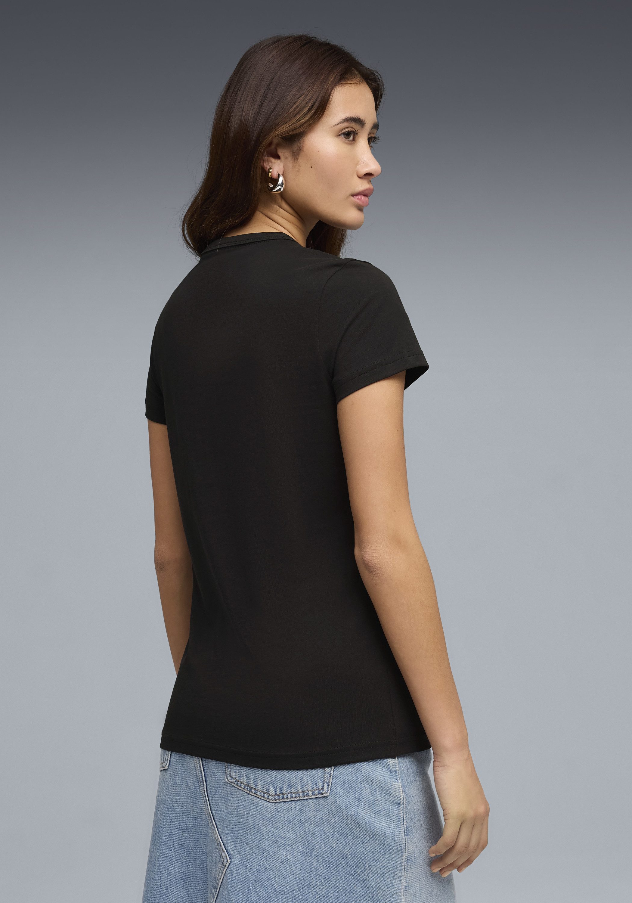 PUMA T-Shirt CLASS GRAPHIC TEE Regular Fit, Kurzarm, Rundhalsausschnitt