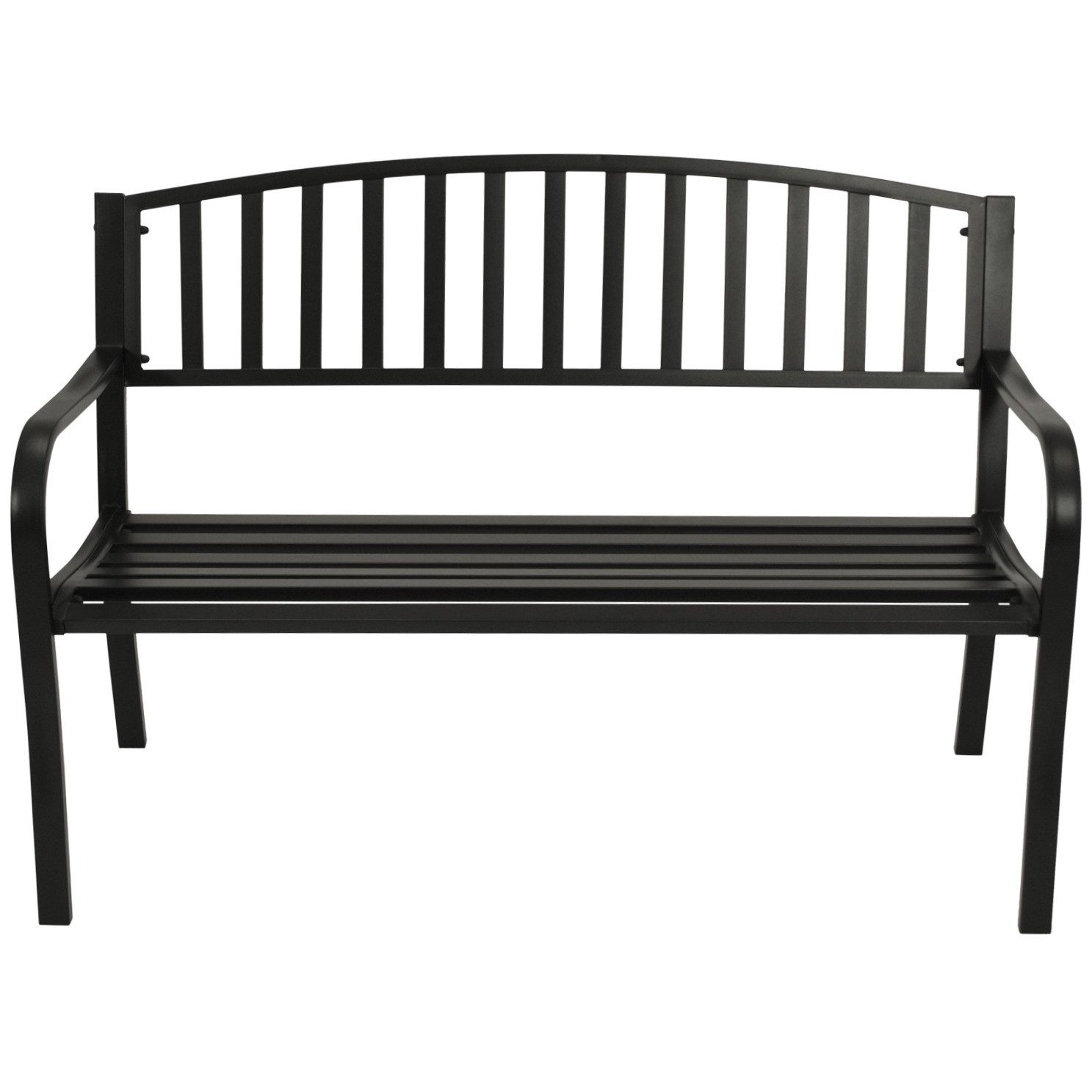 DEGAMO Gartenbank NEWPORT, 2-sitzer, Metall schwarz