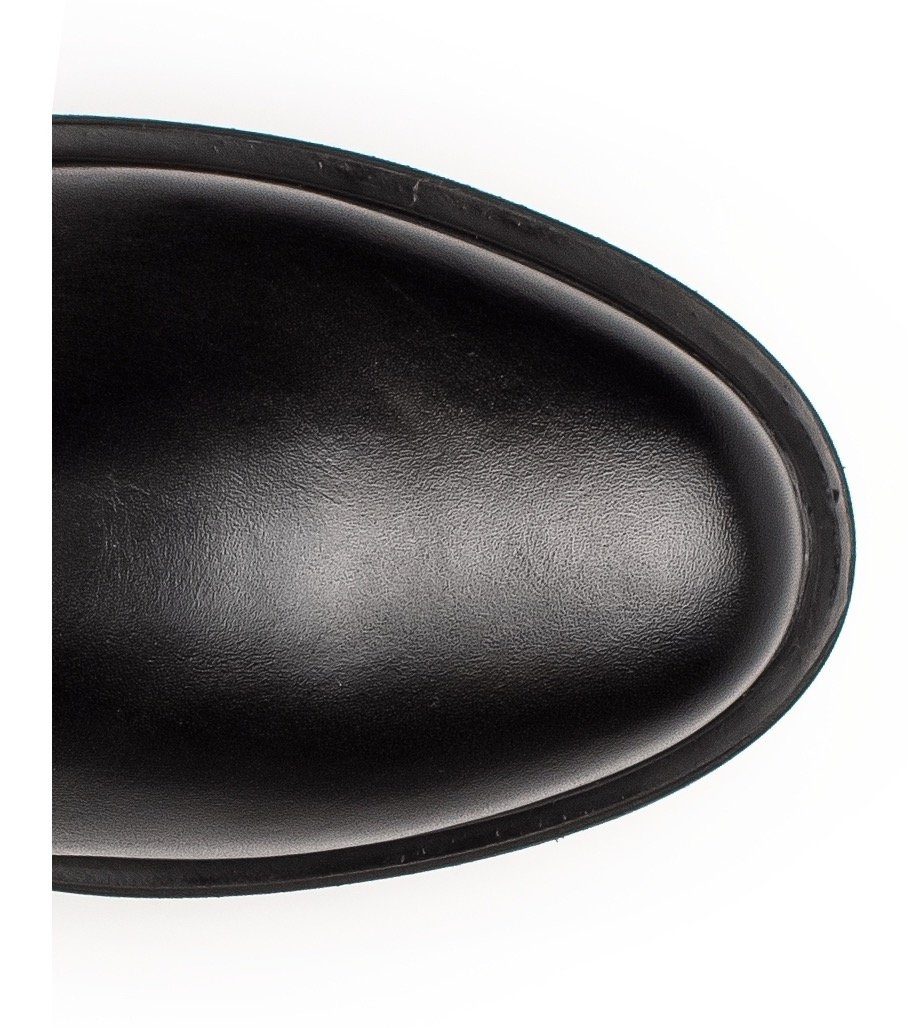 Gabor Stiefel mit Schnallenverschlüssen, regulierbarer schwarz Varioschaft