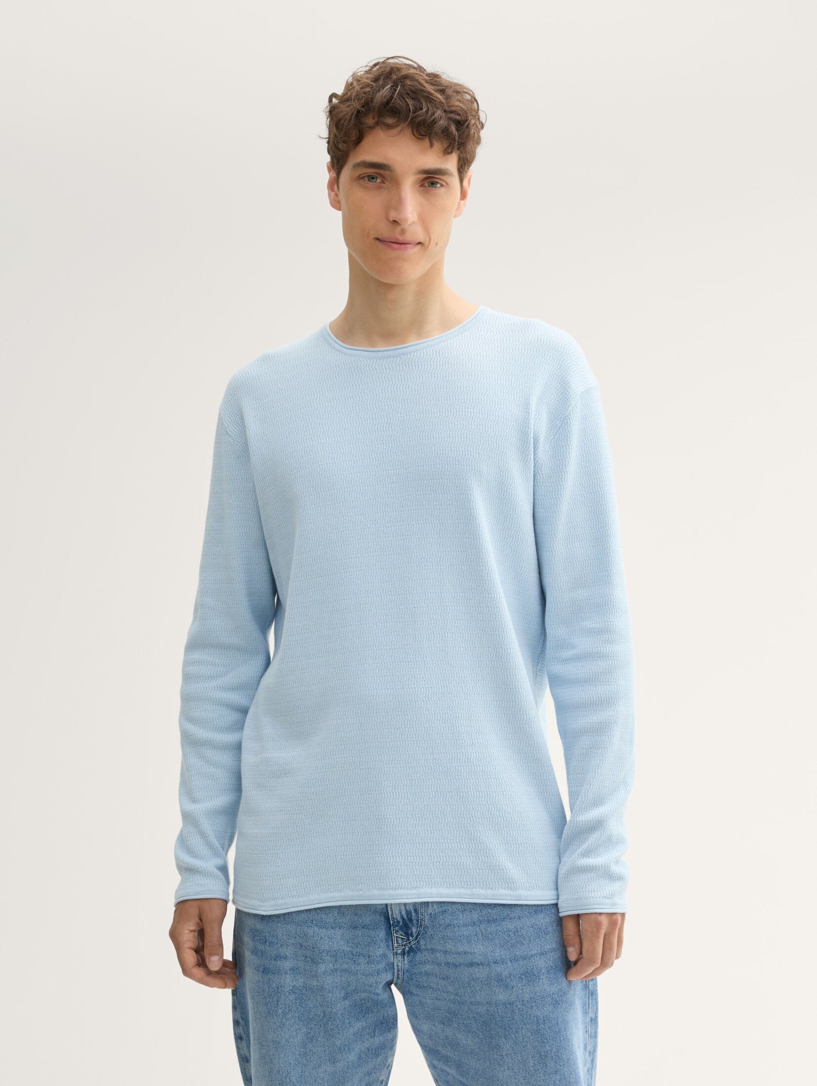 TOM TAILOR Denim Strickpullover Strickpullover aus günstig online kaufen