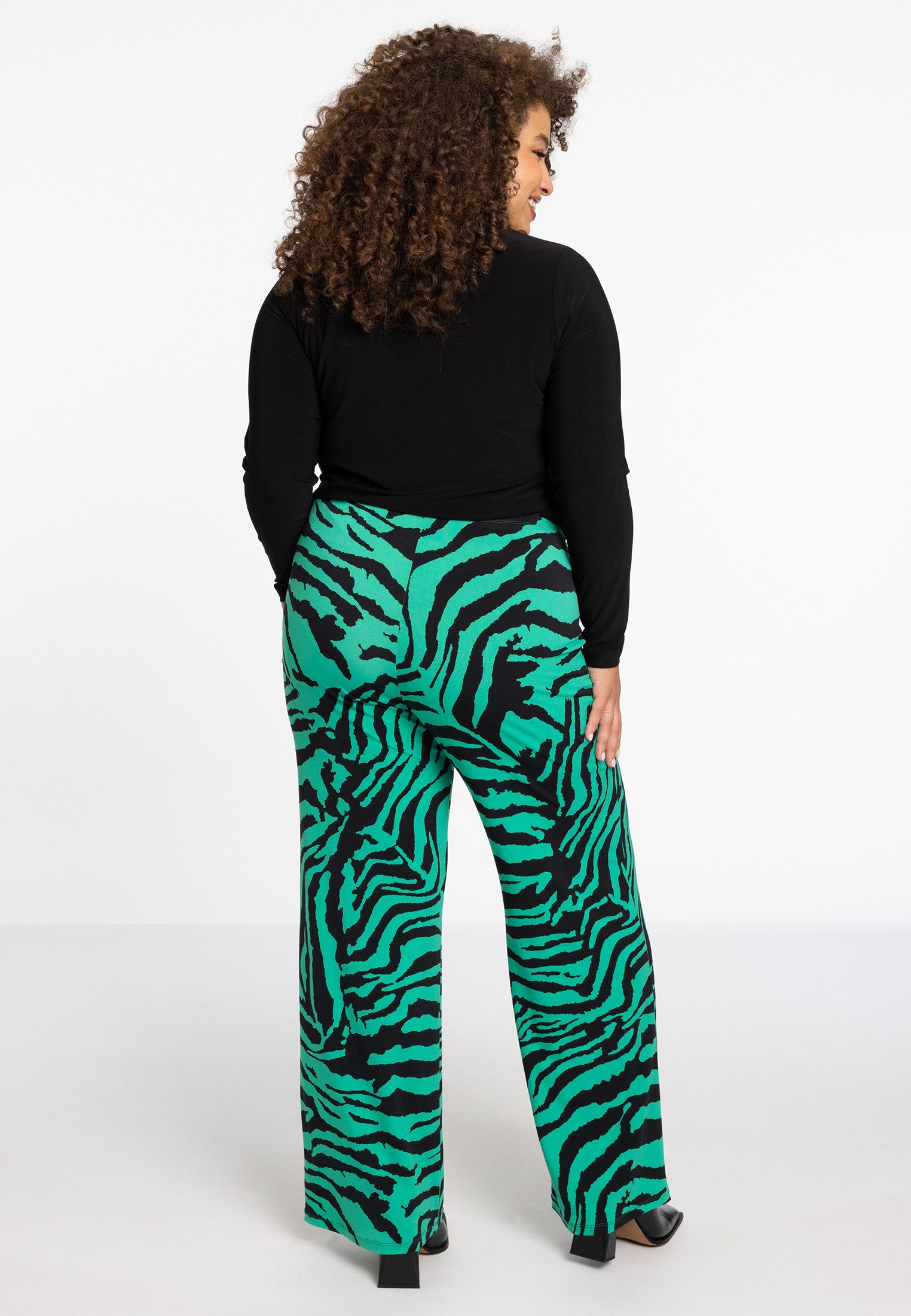 YOEK Bootcuthose Damen Hose Große Größen günstig online kaufen
