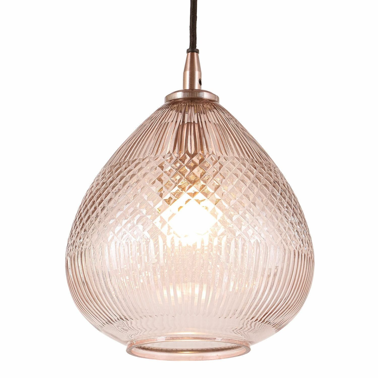 Mirabeau Hängeleuchten Hängelampe Drélinette rosé günstig online kaufen