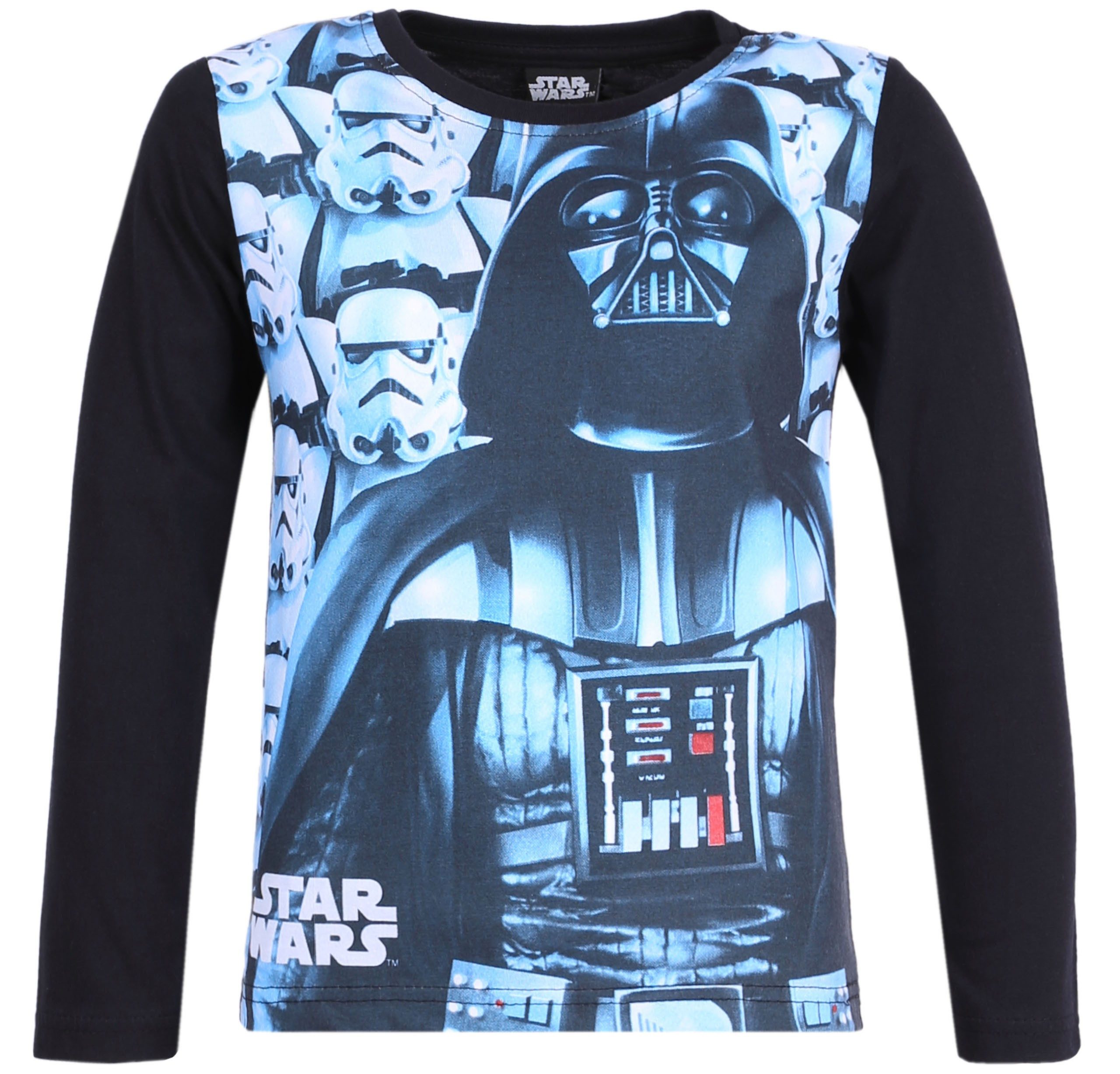 Sarcia.eu Pyjama STAR WARS Pyjama/Schlafanzug für Jungen, schwarz-blau 5 Jahre
