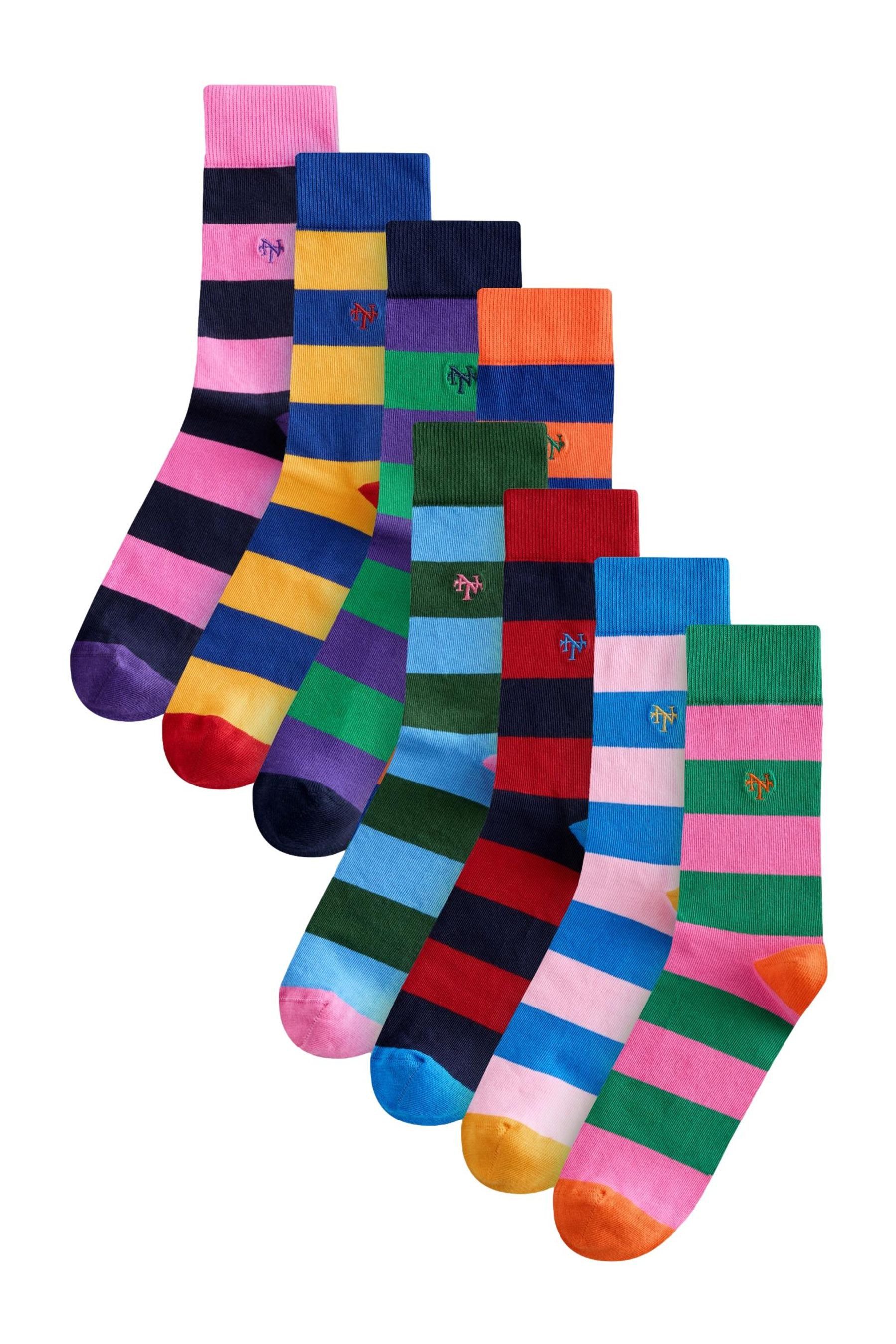 Green/Blue/Orange Striped