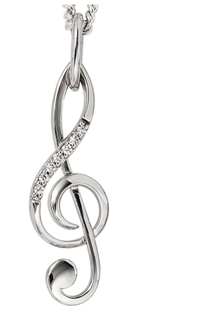 JOBO Kettenanhänger Anhänger Notenschl... JOBO Kettenanhänger Anhänger Notenschl...