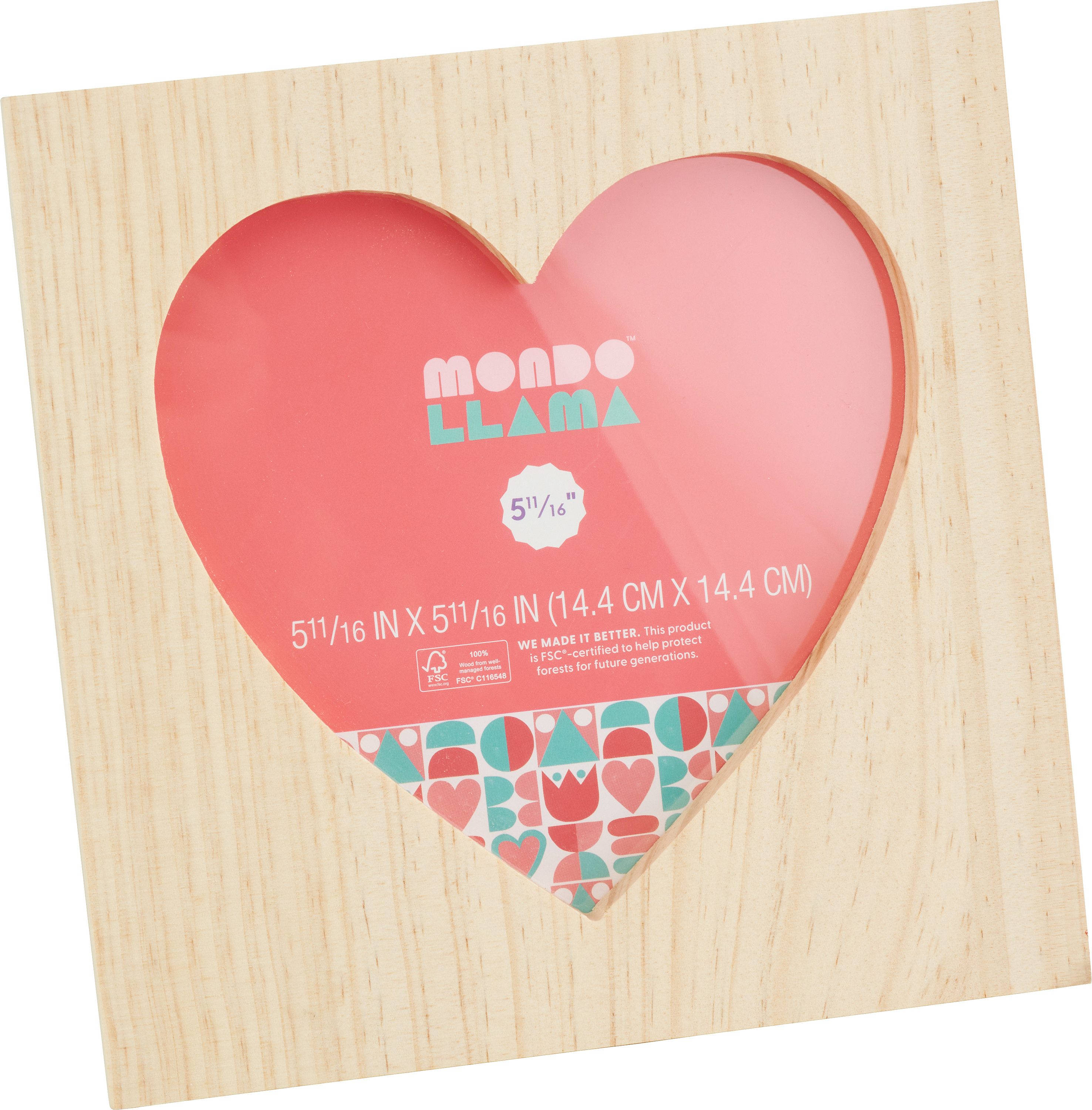 VBS Rahmen Herz, 17.5x17.5 cm