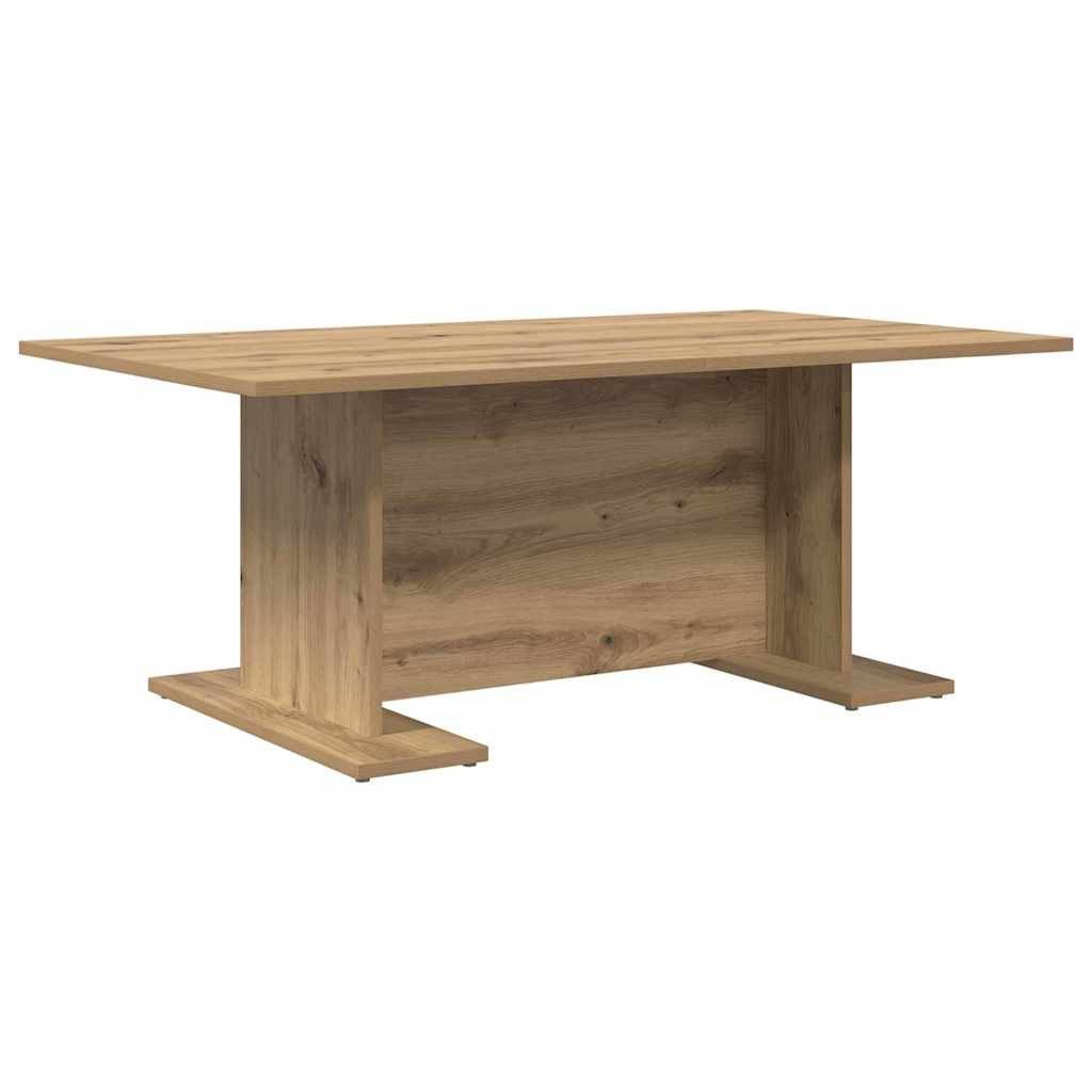 vidaXL Couchtisch Couchtisch Eiche handwerklich 1035 x 60 x 40 cm Holzwerkstoff