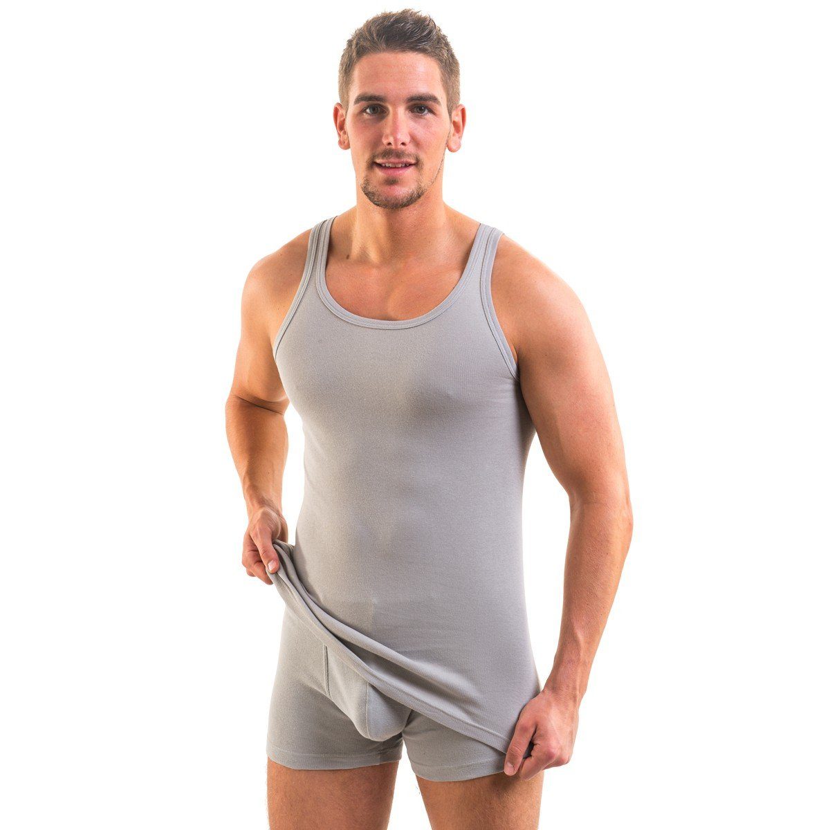 HERMKO Achselhemd 3000 Herren Tank Top 100% Bio-Baumwolle, Unterhemd, Vest günstig online kaufen