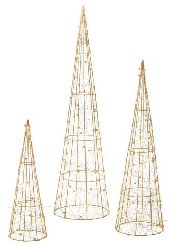  Star-Max LED Baum Pyramide Timerfunkti...
