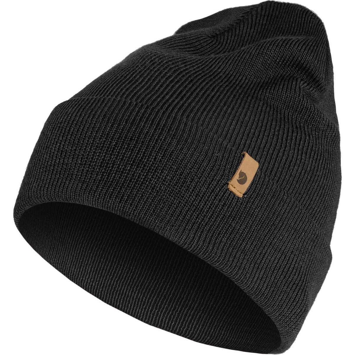 Fjällräven Beanie Classic Knit Hat Weiche Merinowollmütze mit zweilagigem Strick