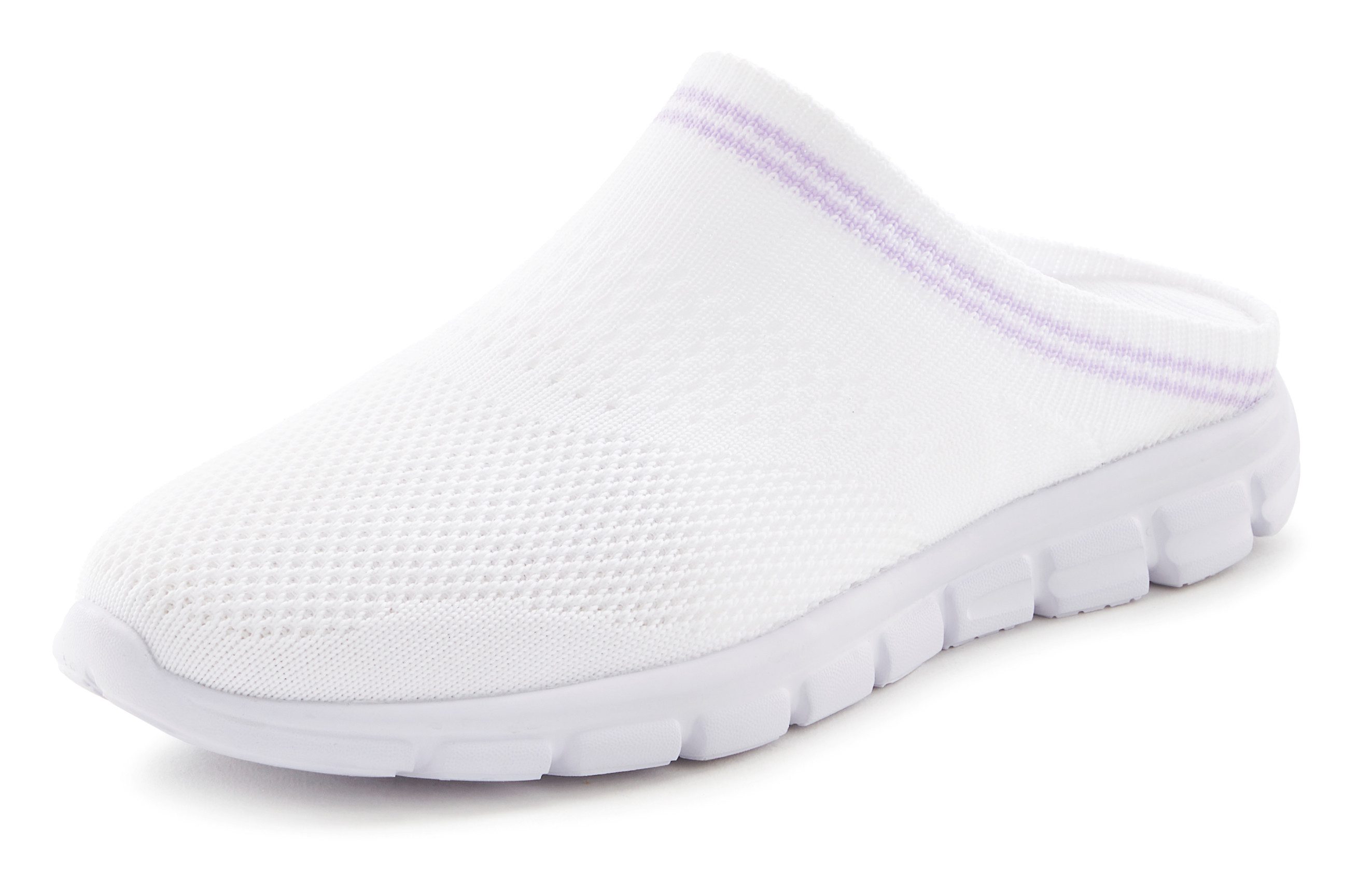 LASCANA Slip-On-Sneaker, Sabot Sneaker, Freizeitschuh, Halbschuh zum Reinschlüpfen