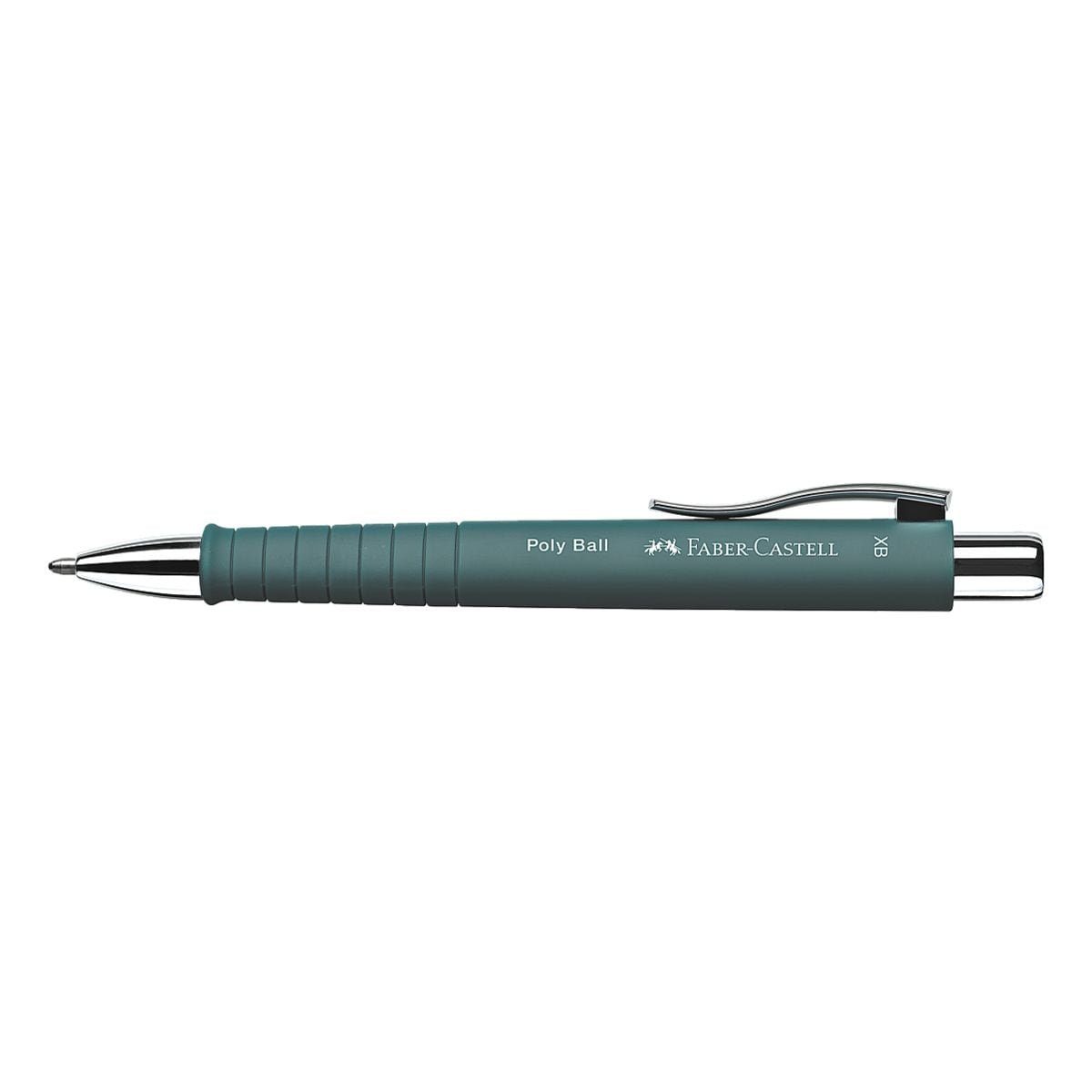 Faber-Castell Kugelschreiber Poly Ball View – Mit Dreikantiger Griffzone, Admiral Blue