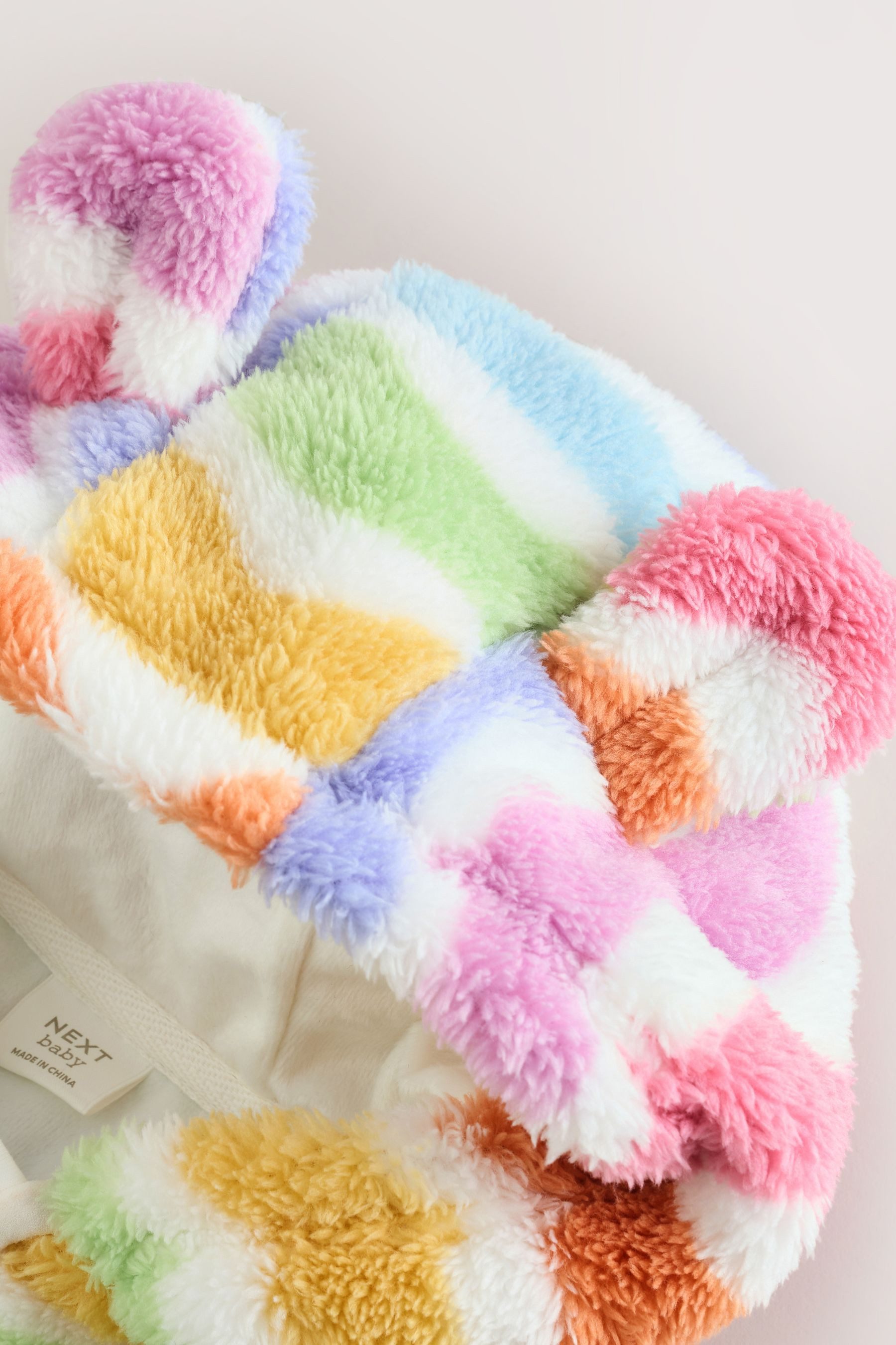 Next Kapuzenfleecejacke Baby Fleecejacke mit Reißverschluss und Kapuze (1-St)