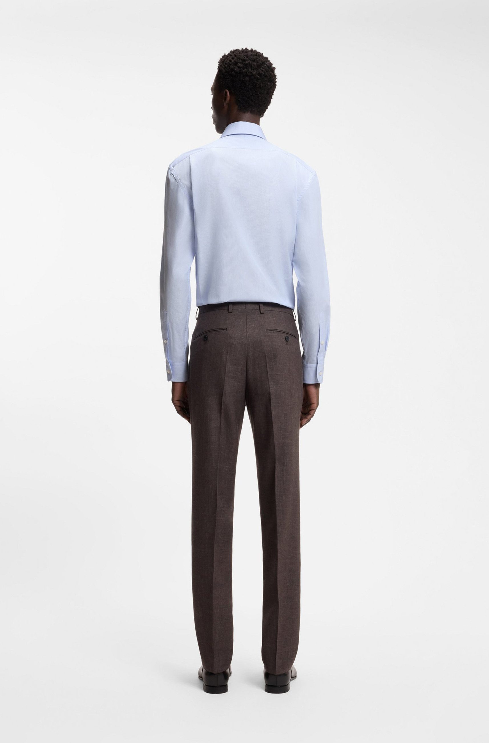 BOSS Businesshemd David aus der BECKHAM x BOSS Capsule (1-tlg)