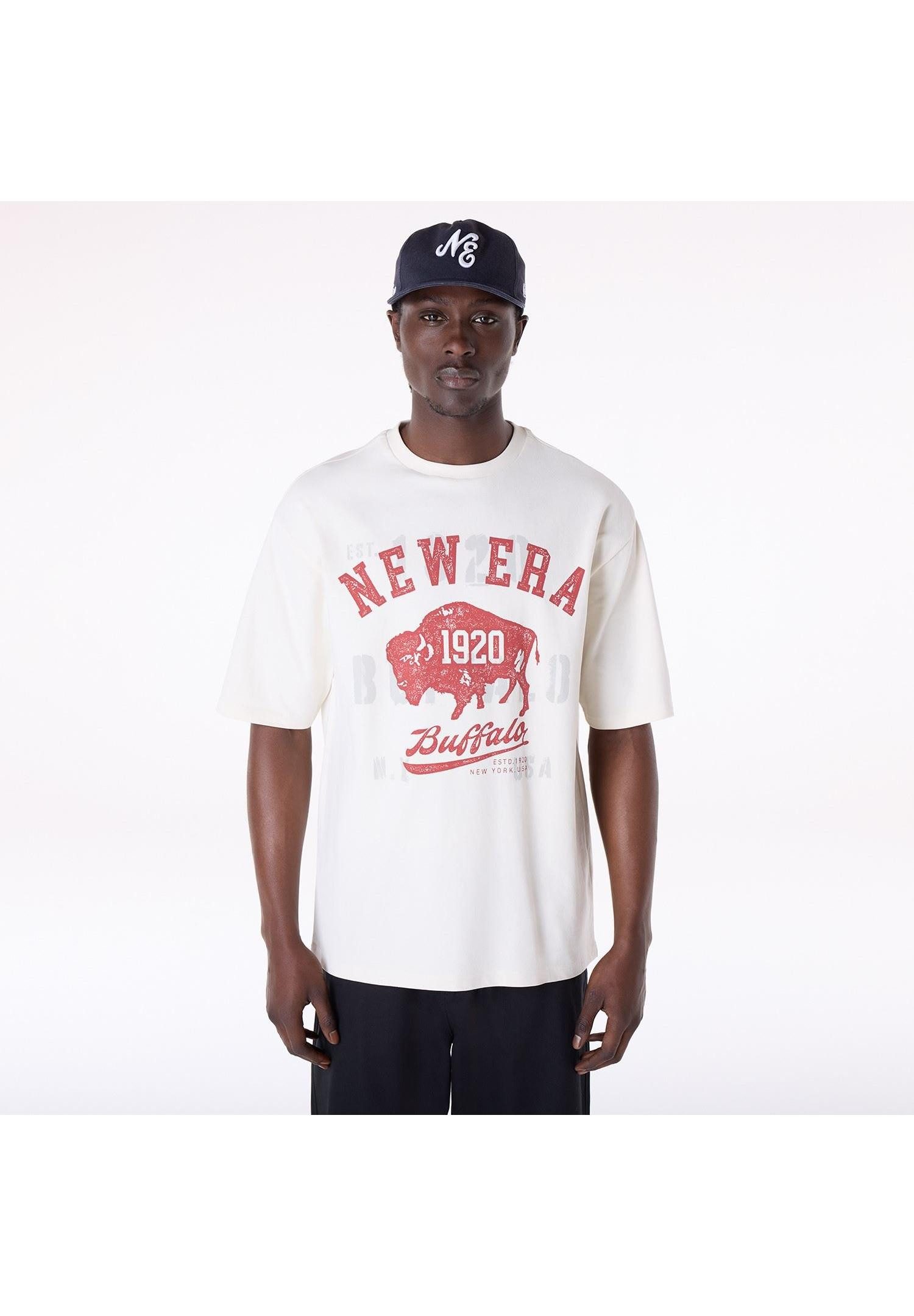 T-Shirt New Era NE Graphic OS Tee T-Shirt Weiß