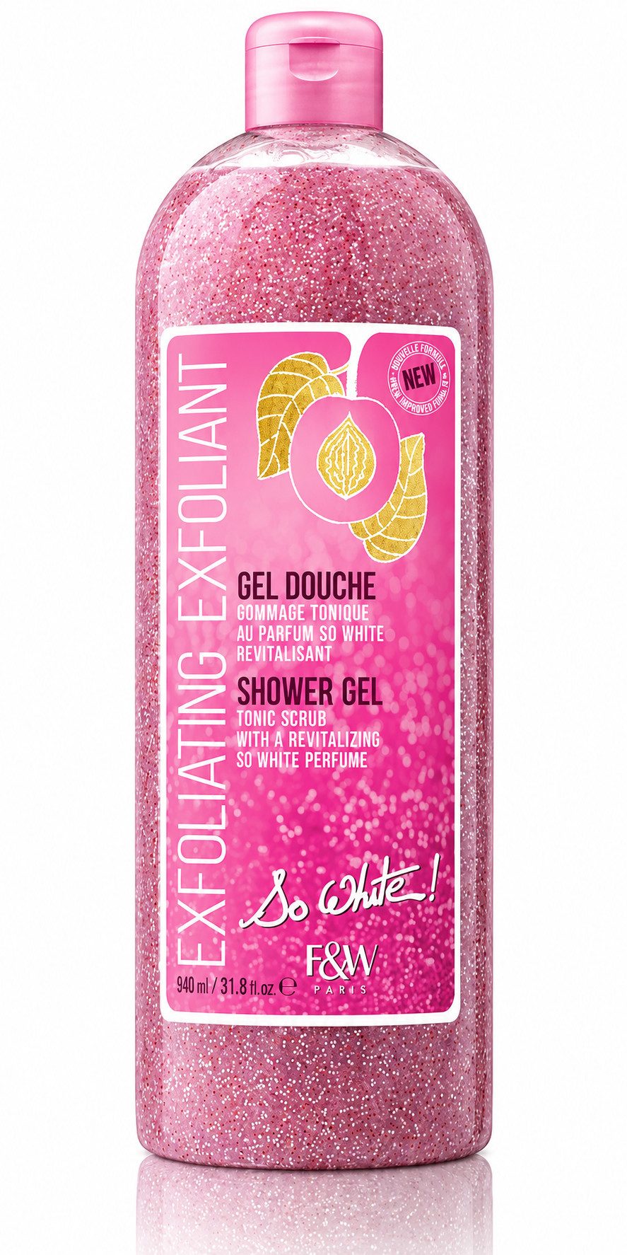 Fair & White Paris Duschgel Fair & White So White EXFOLIATING Tonic Scrub Shower Gel 940ml