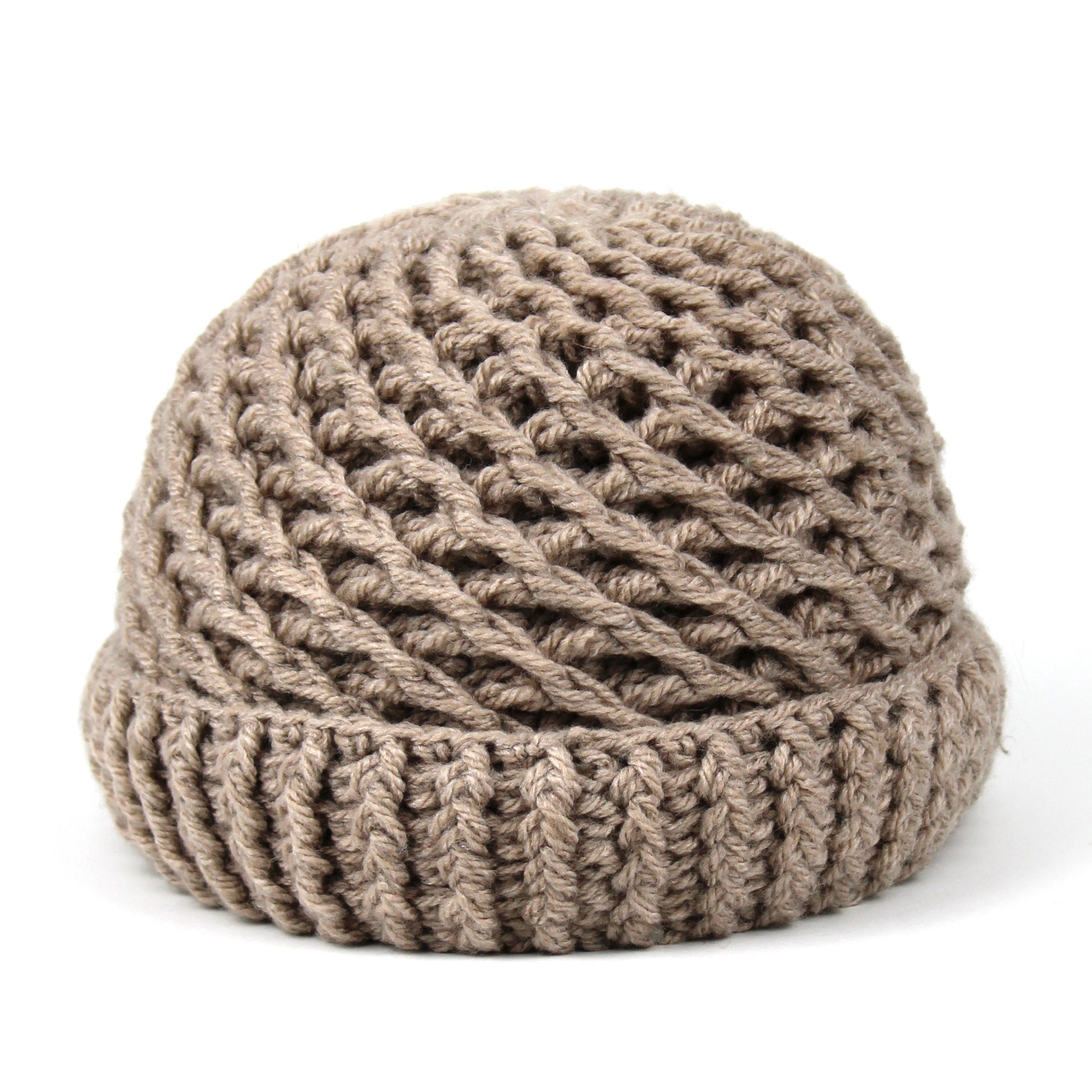 Wörleonline Strickmütze handgestrickte Mütze für Damen Wintermütze mit Woll günstig online kaufen