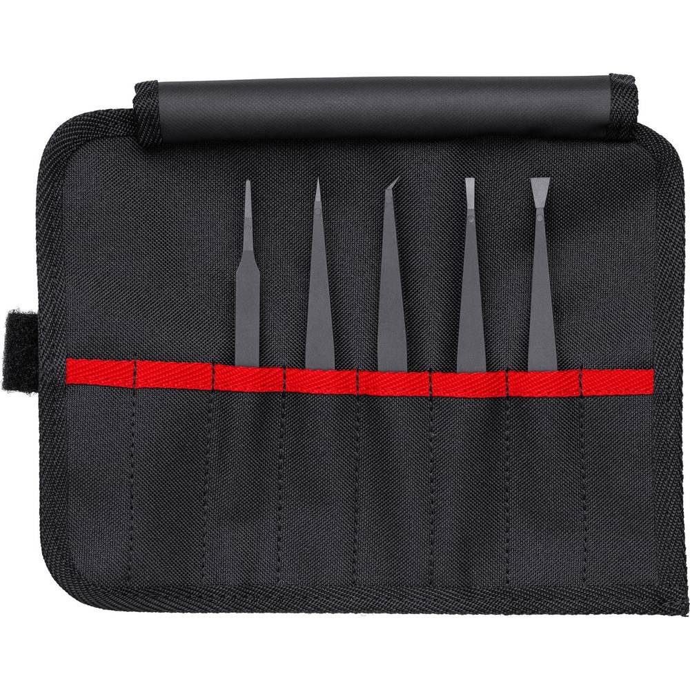 Knipex Pinzette Kunststoffpinzetten-Set ESD 5-teilig 195 mm 92 00 05 ESD