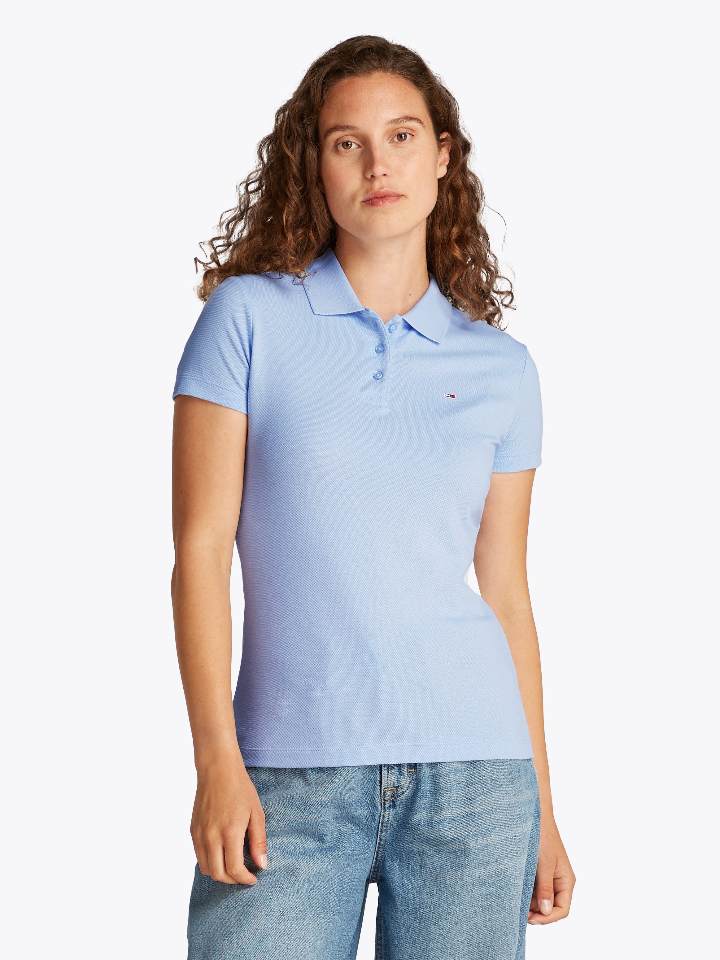 Tommy Jeans Poloshirt TJW SLIM ESSENTIAL günstig online kaufen