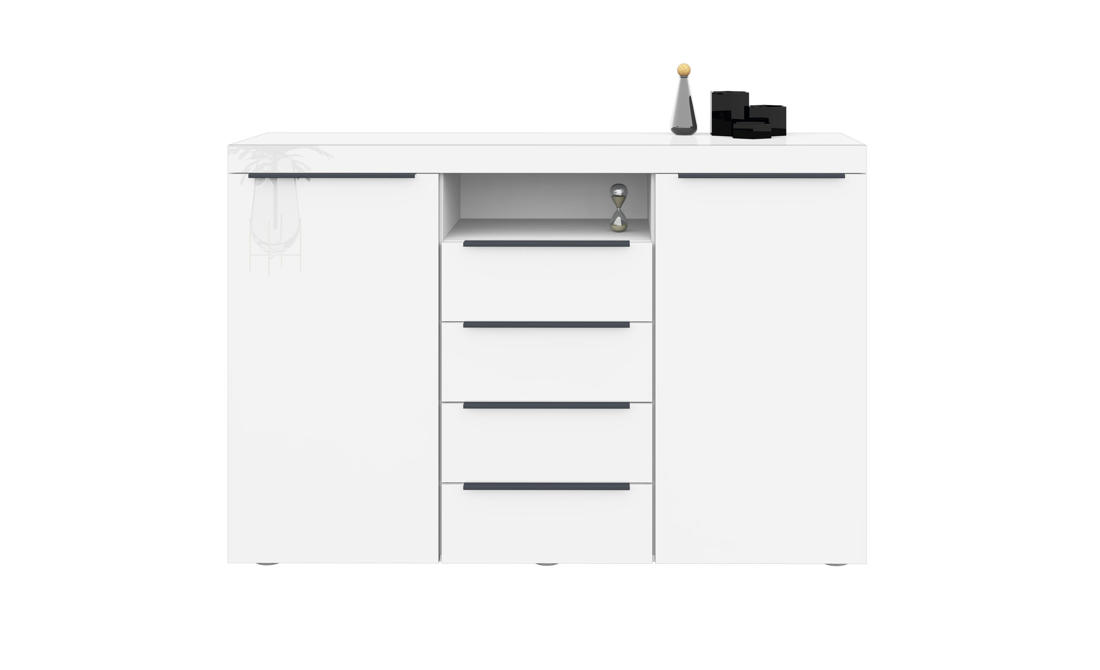 borchardt Möbel Highboard Levada, Breite 139 günstig online kaufen