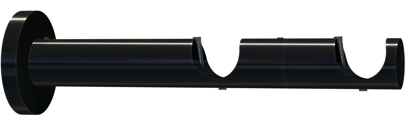 indeko Kombiträger, Vorhangstangen, Innenlaufsysteme, (1-St), Ø 20 mm für Vorhangstangen und Innenlaufsysteme