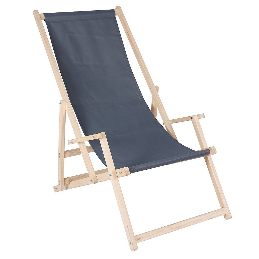 Mucola Gartenstuhl Strandliege Liegestuhl Gartenliege Sonnenliege günstig online kaufen