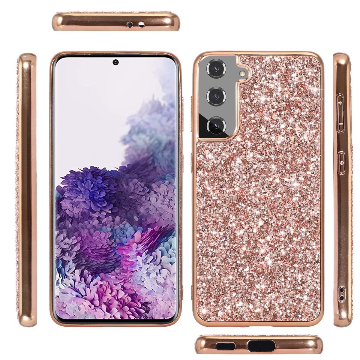 König Design Handyhülle Samsung Galaxy S22 Ultra 5G, Schutzhülle Case Cover Backcover Etuis Bumper