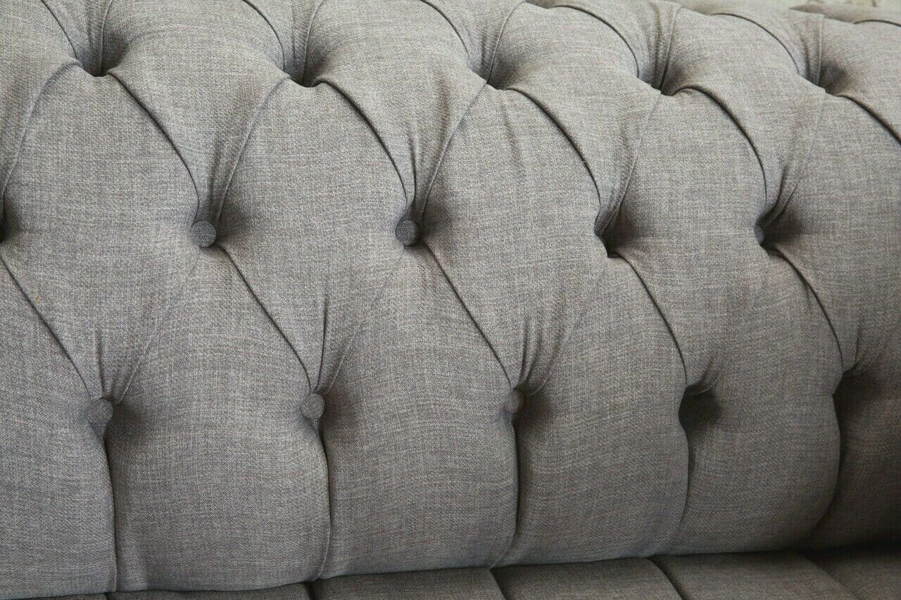 Sofa Sofa Design 225 Chesterfield cm Sitzer Couch 3 JVmoebel Chesterfield-Sofa,