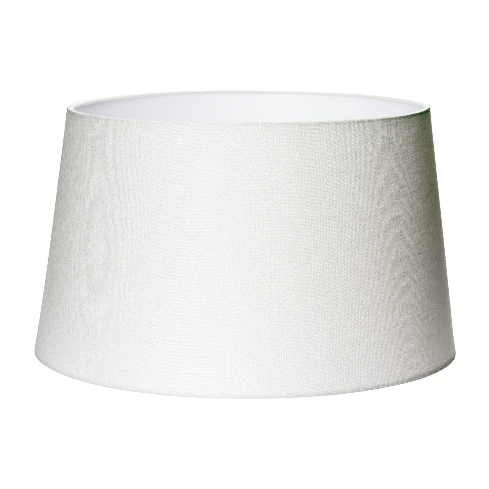 Orion Leuchten Lampenschirm Lampenschirm Weiß Stoff Ø 40 cm H 24 cm E27 Ersatzschirm