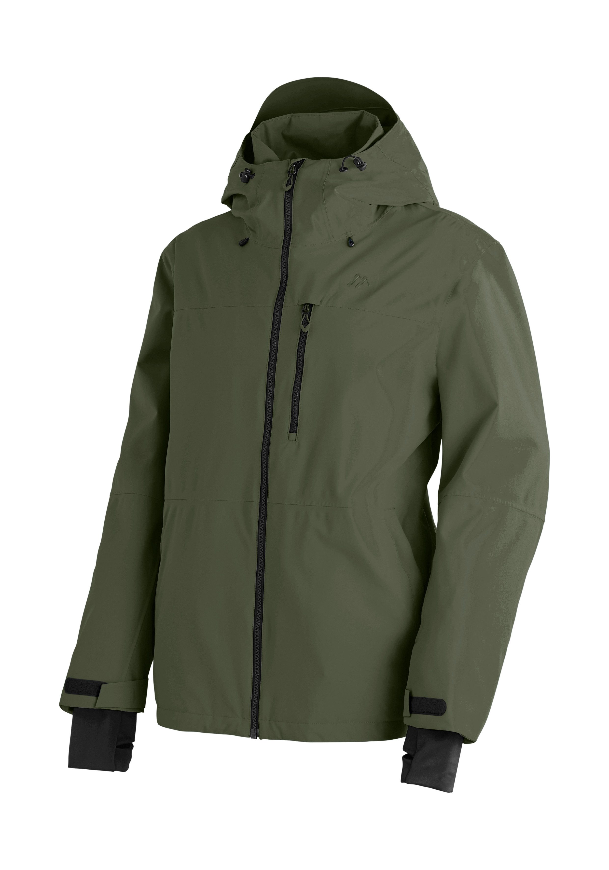 Maier Sports Skijacke Pleso Herren Winterjacke wasserdicht, mit RV-Taschen und Kapuze
