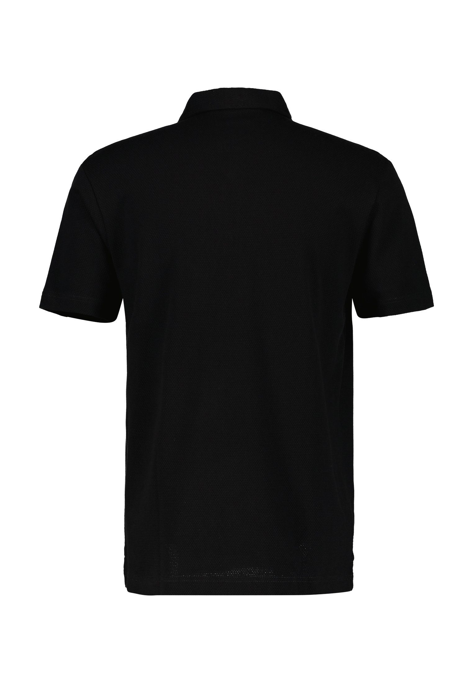 LERROS BLACK Waffelpiqué-Poloshirt LERROS Poloshirt