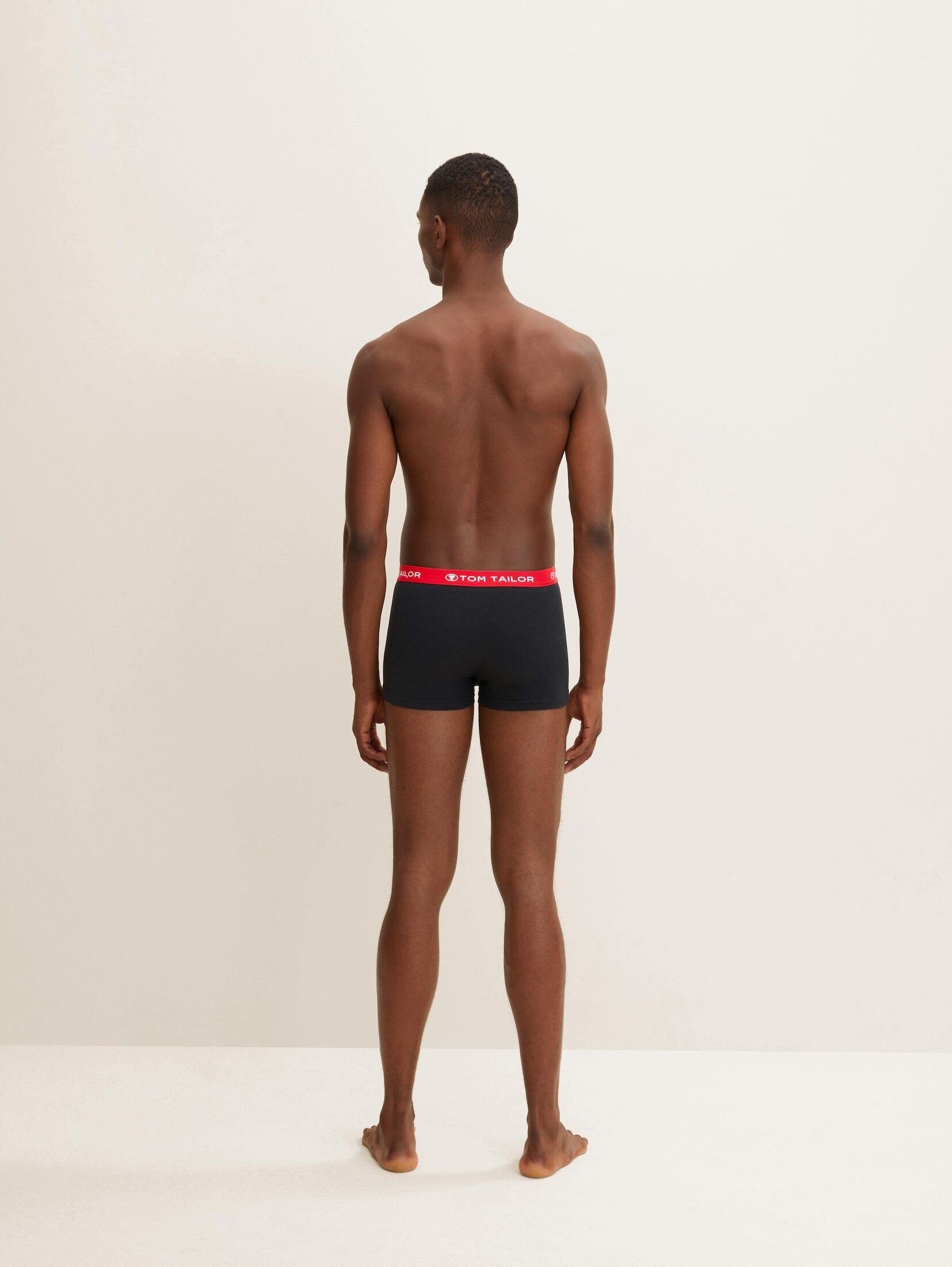 TOM TAILOR Boxershorts Unterwäsche (im 3er Pack) Kurze Boxershorts im 3er-Pack