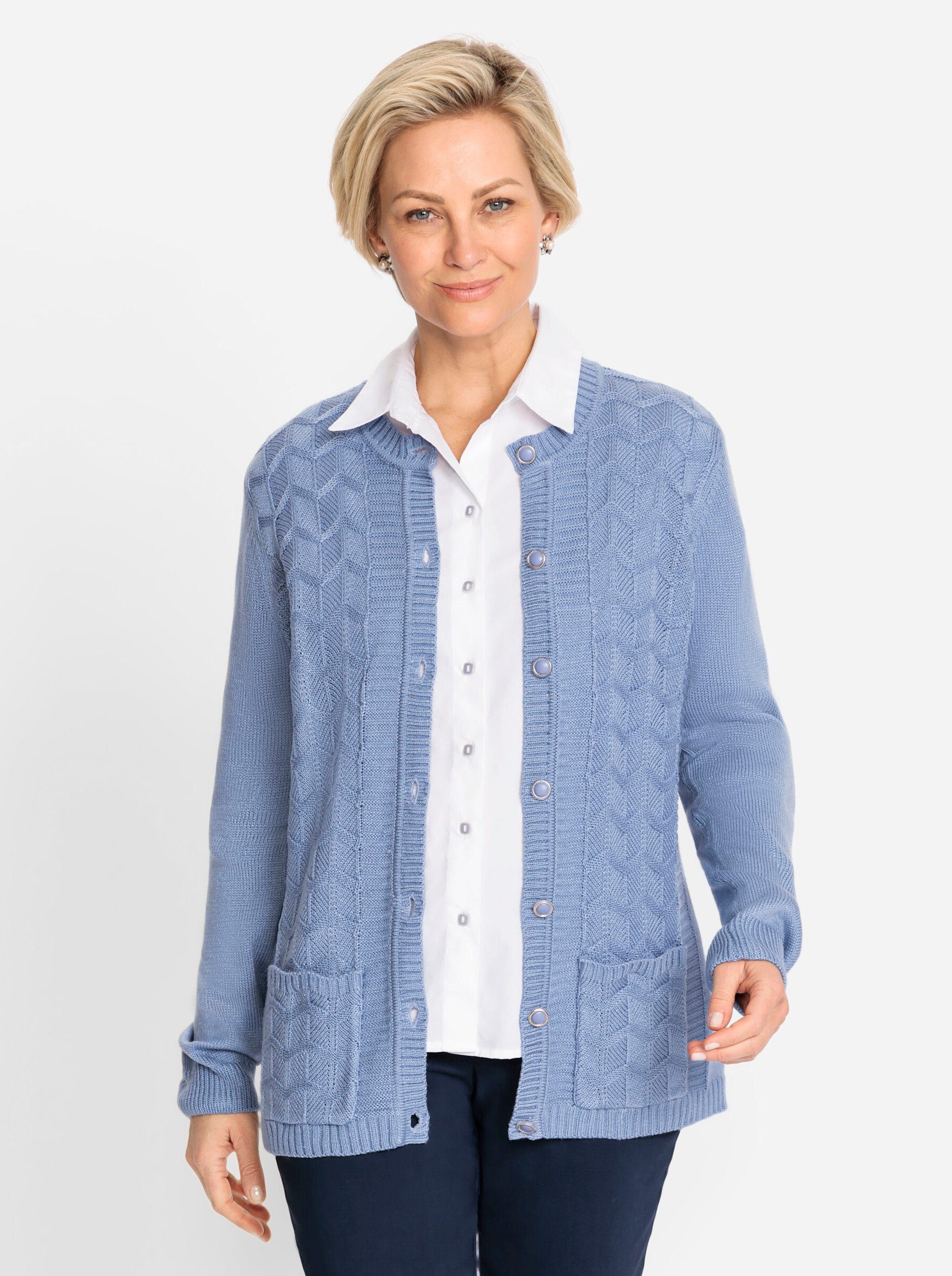 WITT WEIDEN Strickjacke bleu