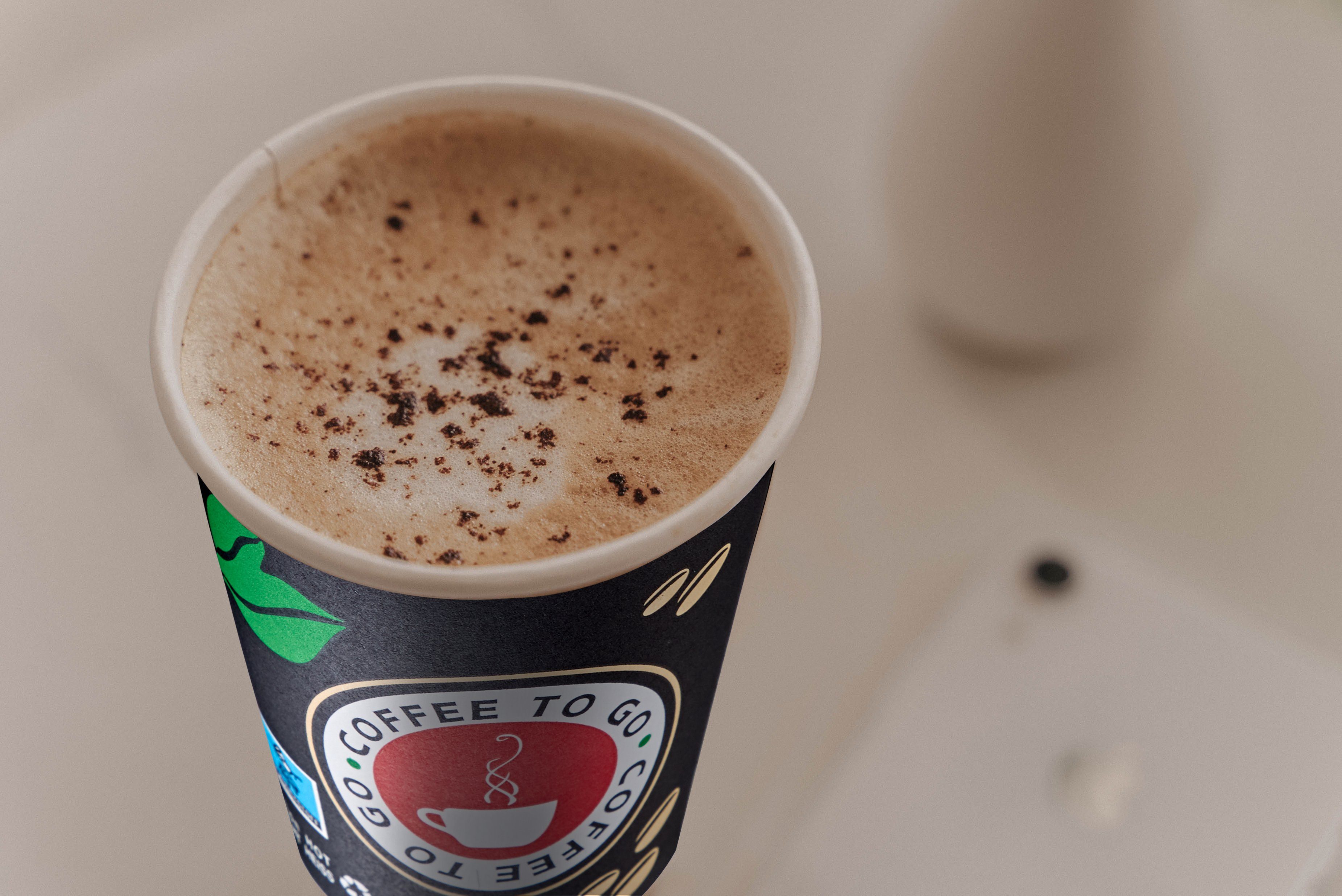 Goldhofer Coffee-to-go-Becher Kaffeebecher Set (100-2000 Stück) hitzebeständige Pappbecher, 100-tlg., Ohne Deckel, Optional mit Deckel