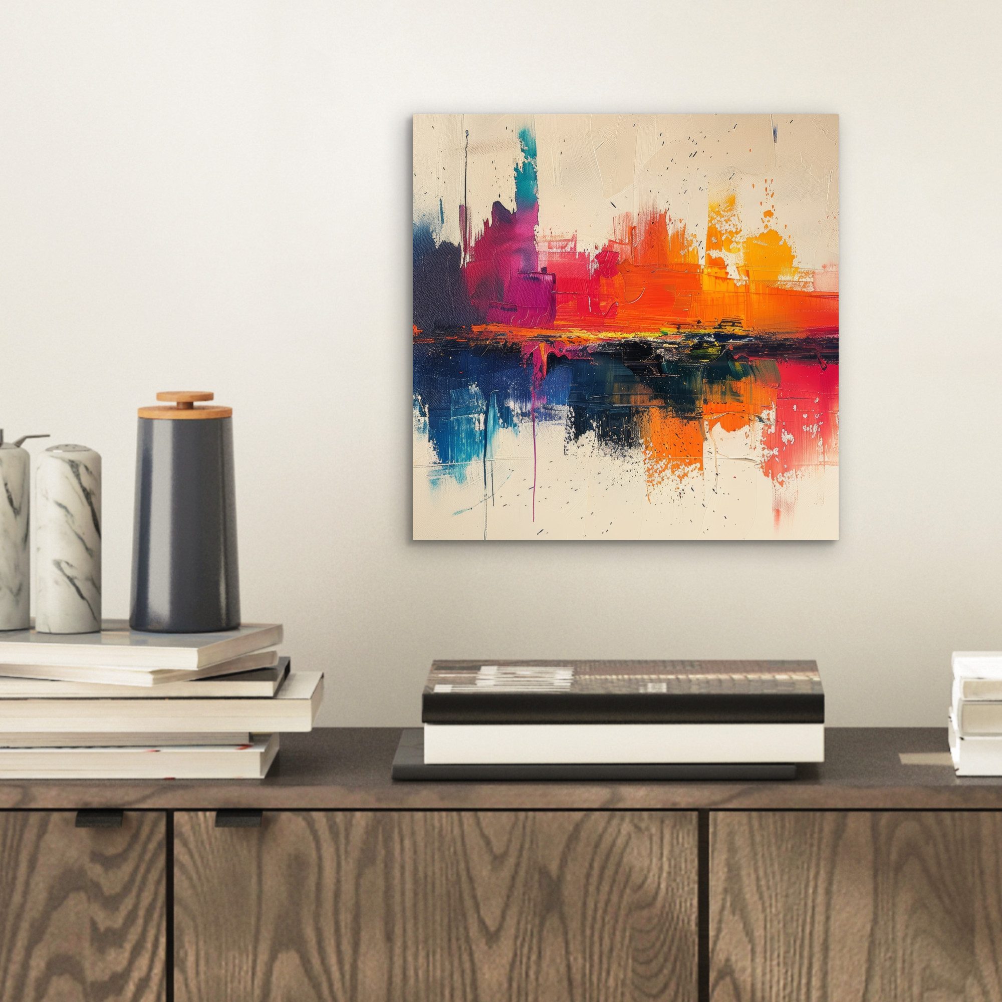 MuchoWow Metallbild Modern - Farbe - günstig online kaufen