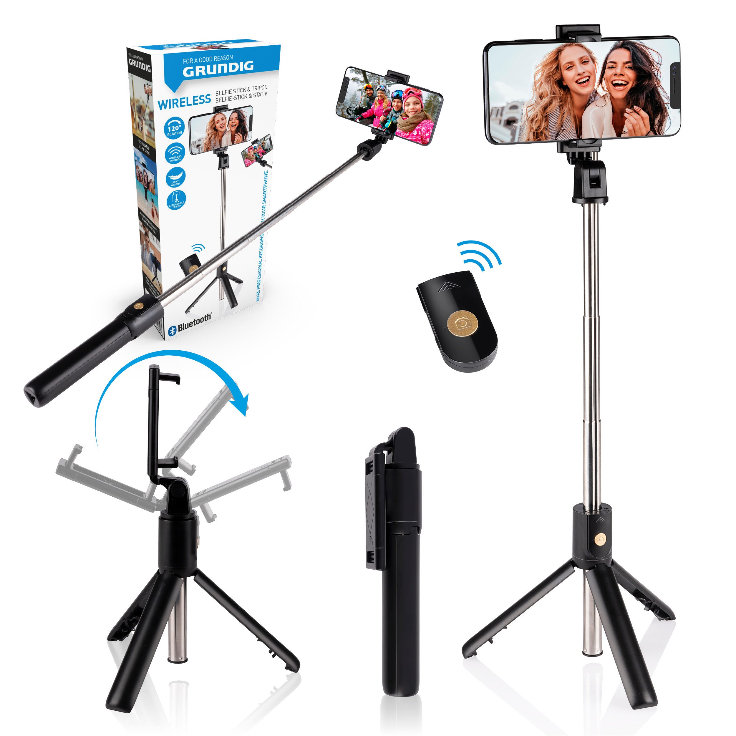 Selfie-Stick Grundig Selfie Stick und Stativ