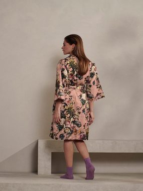 Essenza Kimono sarai karli, Kurzform, Baumwolle, Kimono-Kragen, Gürtel, mit wunderschönem Blumenprint