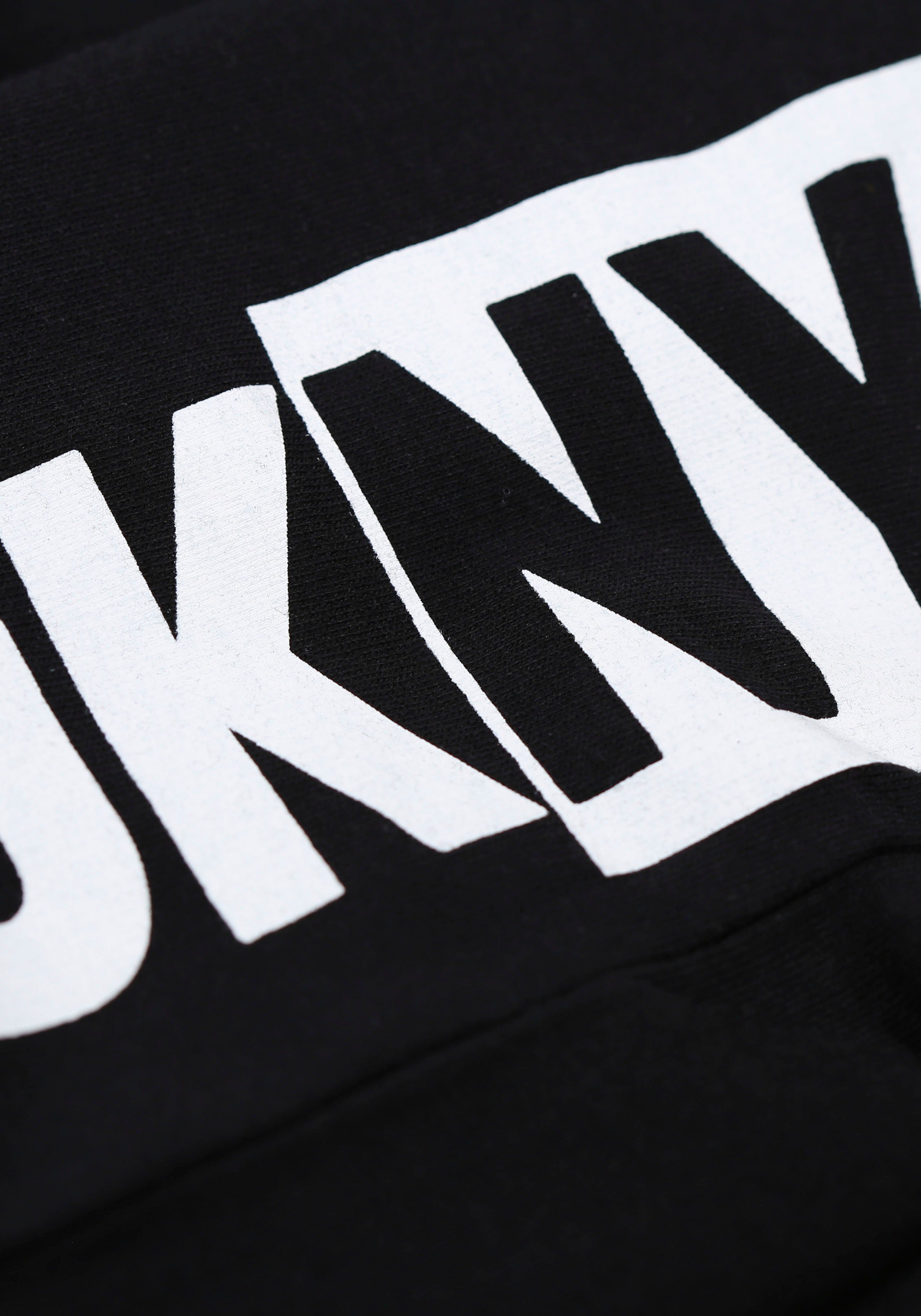 mit Logo-Bündchen DKNY Loungepants elastischem black