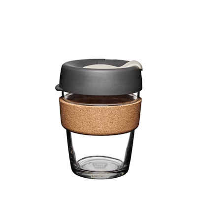 KeepCup Coffee-to-go-Becher »KeepCup Cork 340ml Deckel Grau – Manschette Kork«