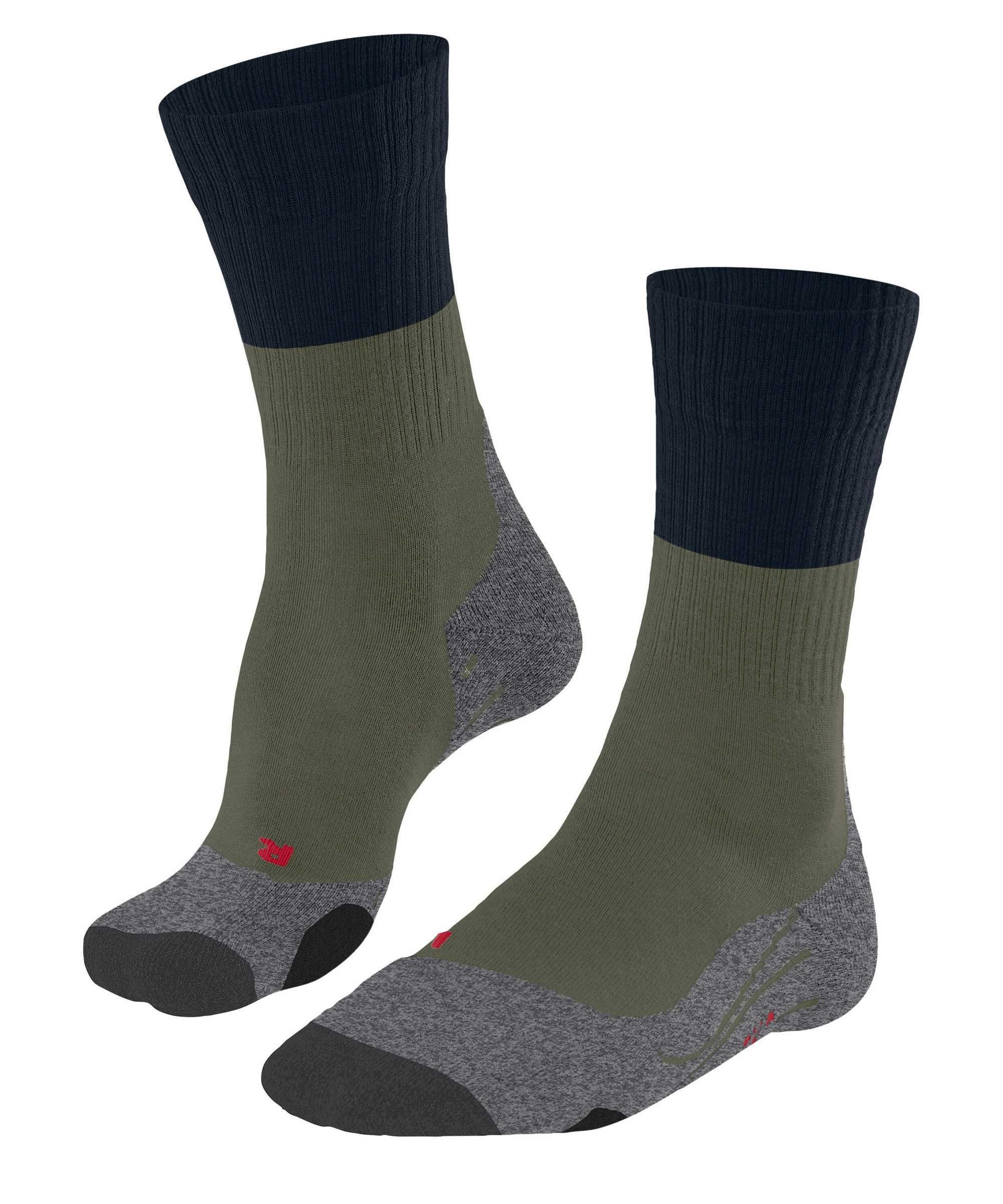 Trekking Grün/Grau (Herb) Sportsocken TK2, Socken FALKE - Polsterung Socken Herren