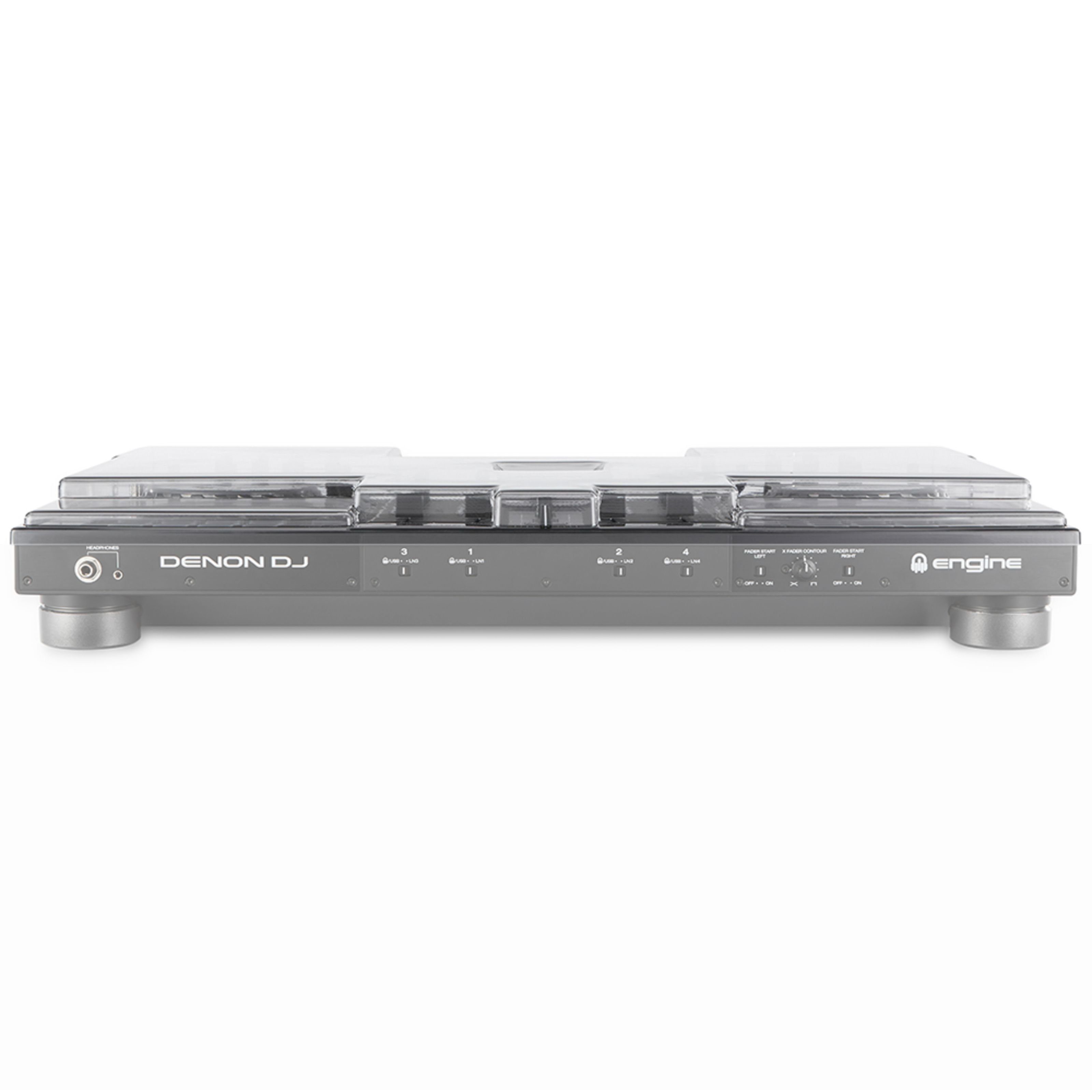 Decksaver Abdeckhaube, Denon Prime4 Cover - Cover für DJ Equipment