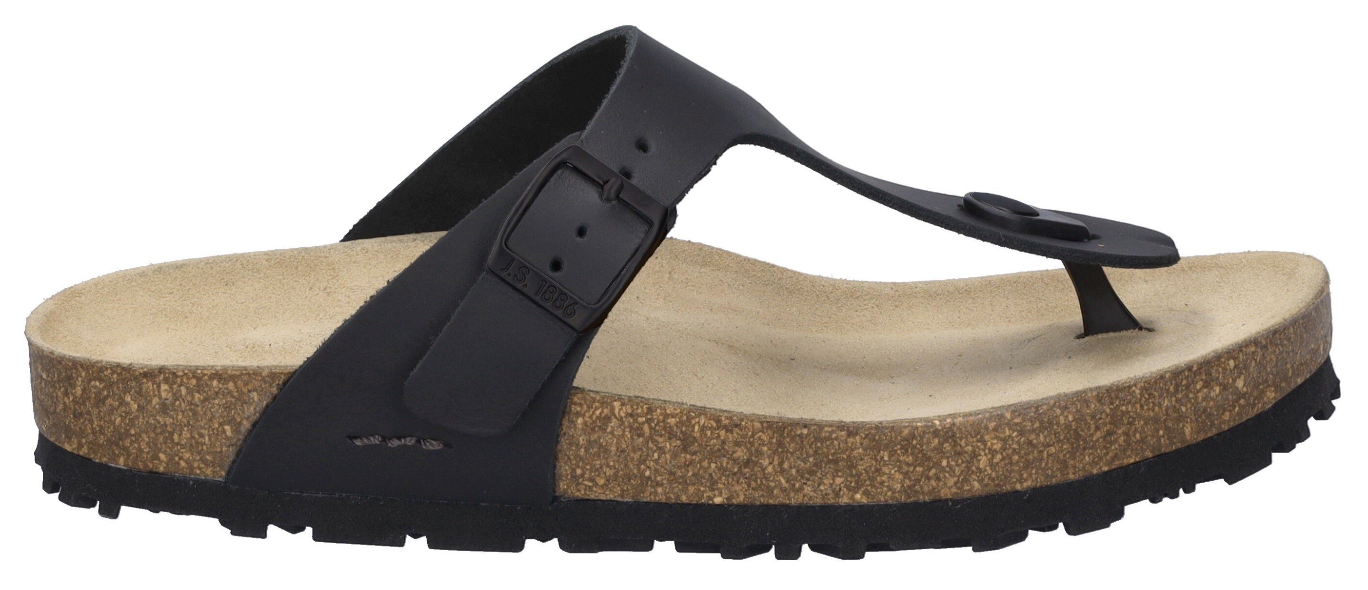Josef Seibel Hermine 02 Zehentrenner, Plateau, Sommerschuh, Schlappen mit komfortablem Fußbett