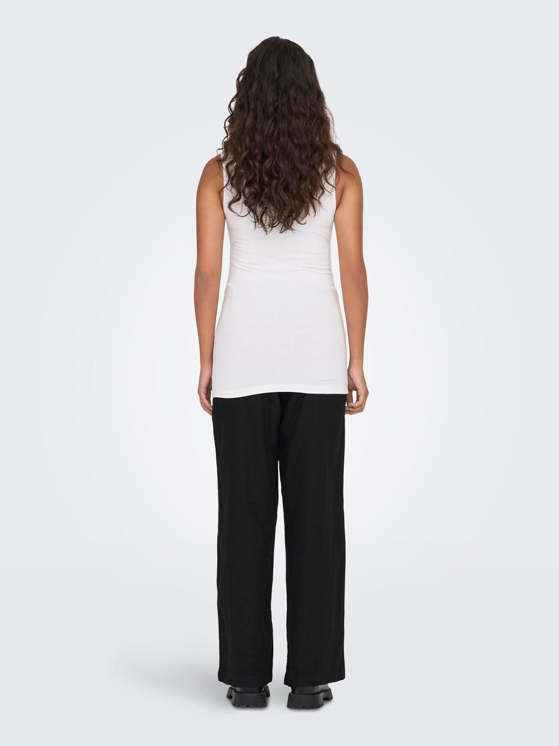 JACQUELINE de YONG Shirttop Tank 2-er Stück Pack Ärmelloses Basic Set JDYAVA für (2-tlg) JDYAVA S/L TANK TOP 180 JRS NOOS