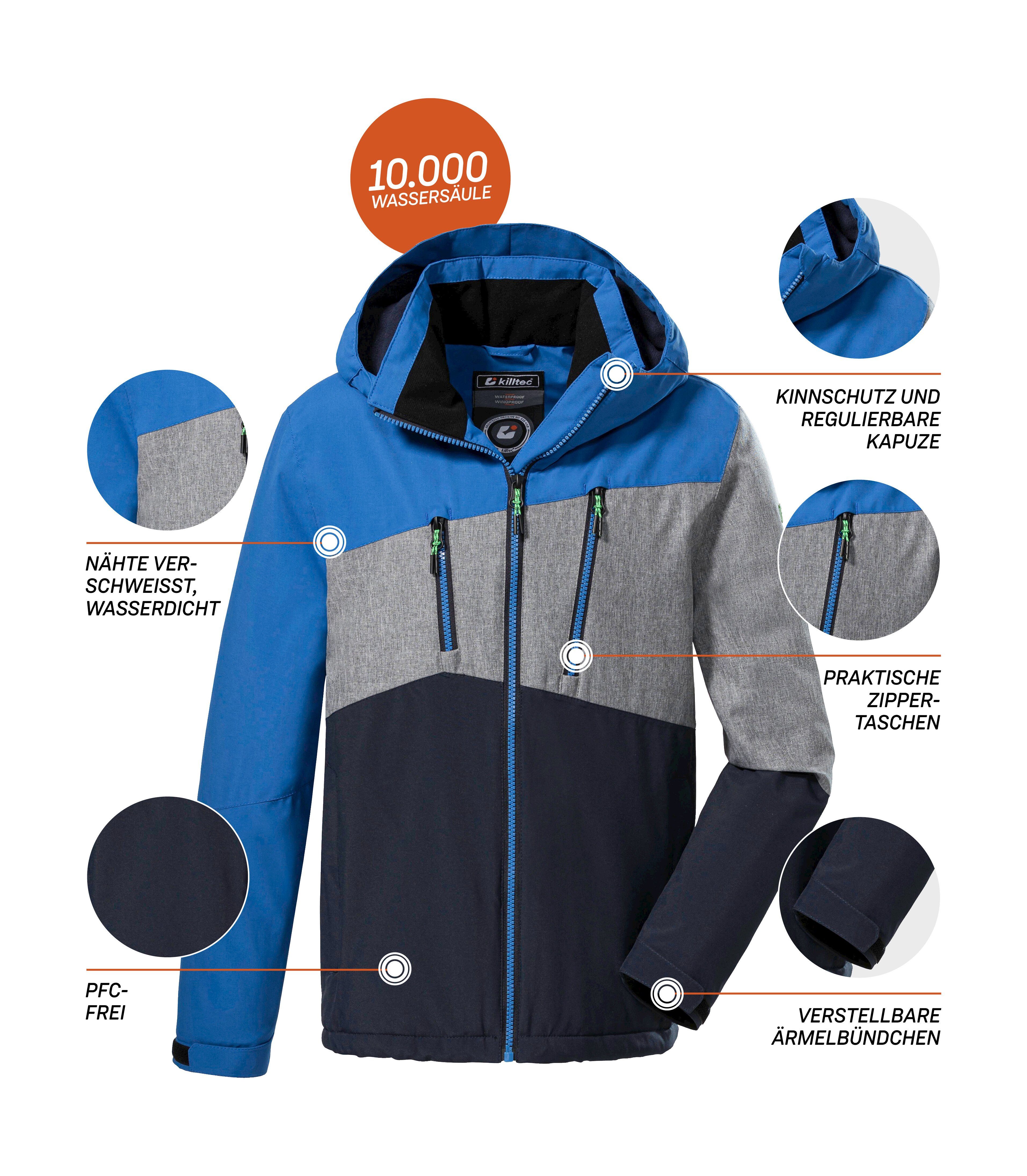 Outdoorjacke blau KOW JCKT Killtec BYS 204