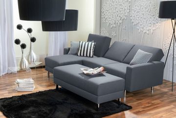 Max Winzer® Loungesofa Just Fashion Funktionssofa Flachgewebe denim, 1 Stück, Made in Germany