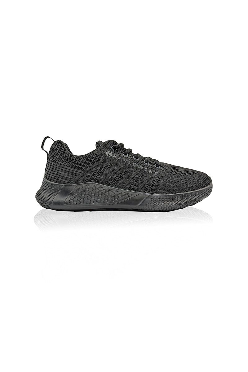 Karlowsky Fashion KARLOWSKY Unisex Berufsschuhe SOFT-RUN Schnürung Textil Schwarz Berufsschuh