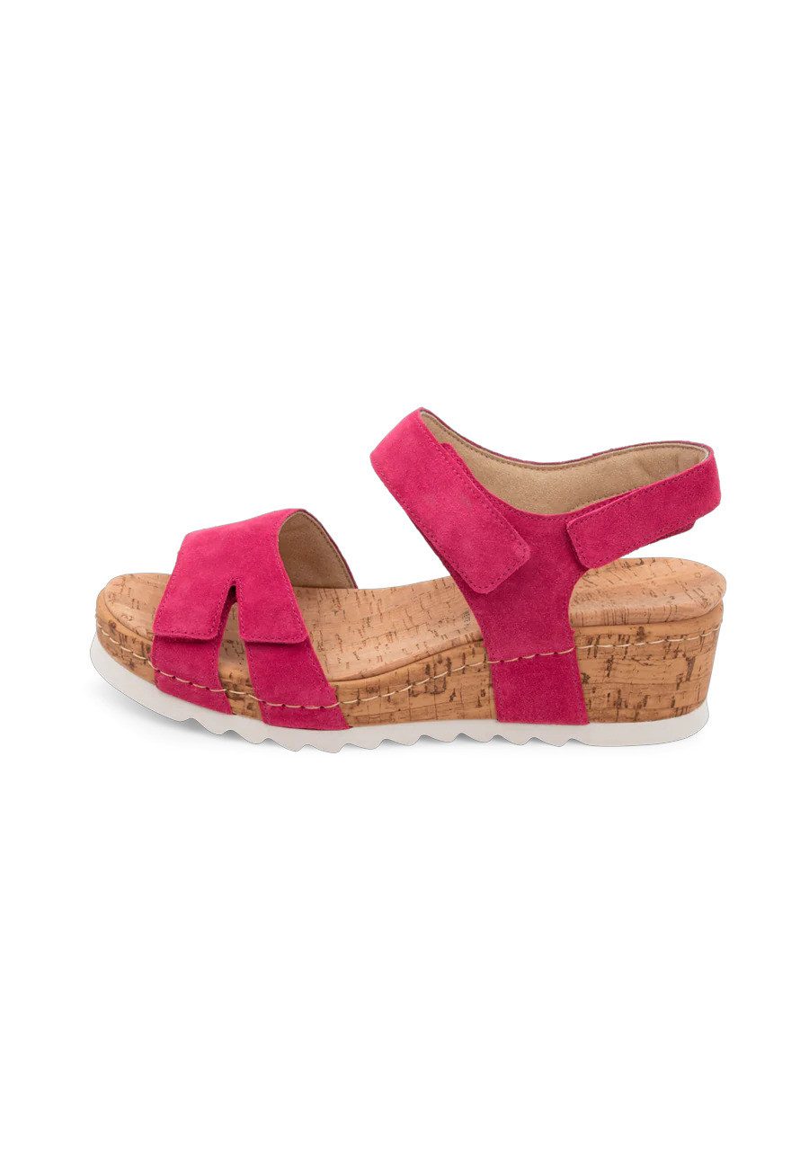 vitaform Damenschuhe Sandalette Veloursleder Sandalette