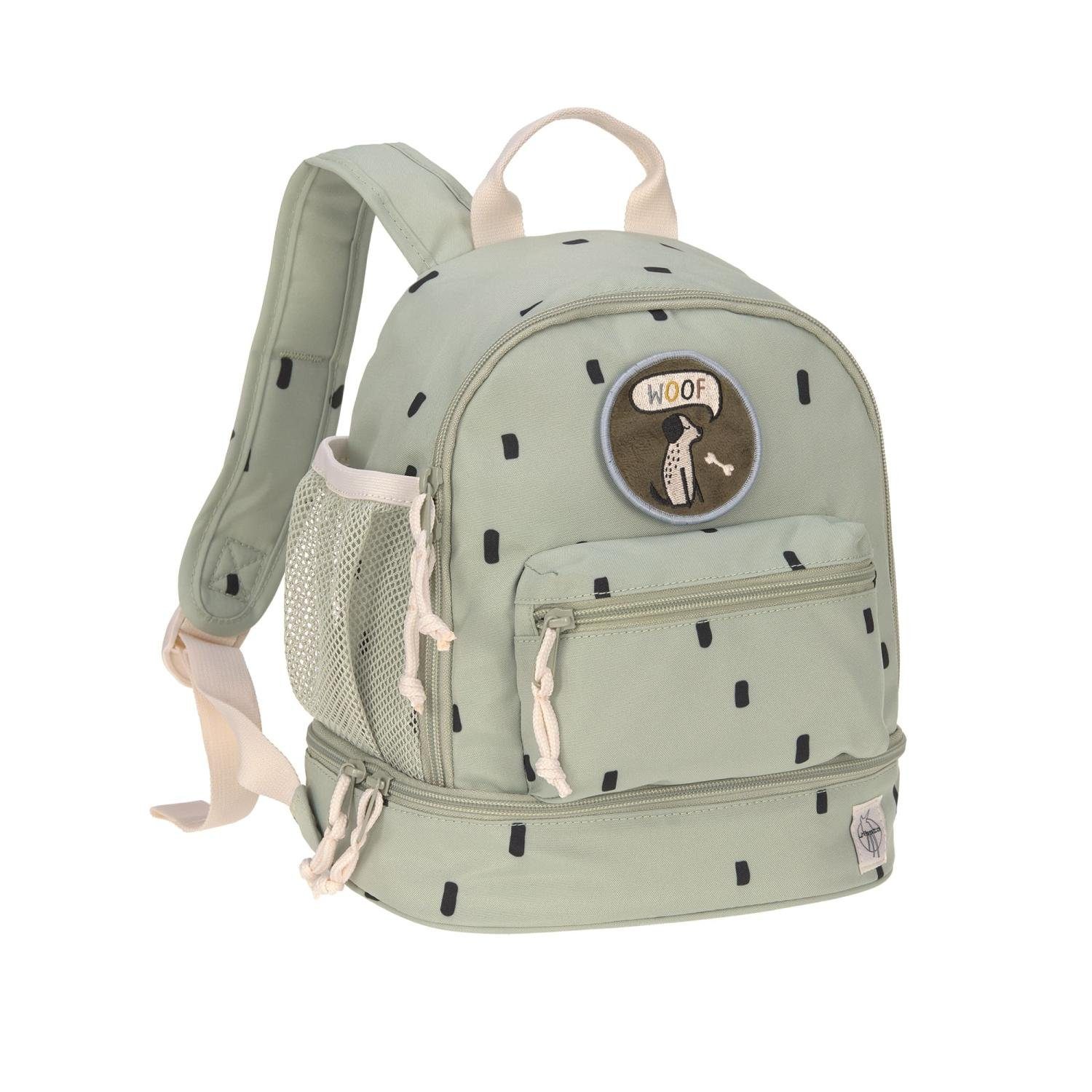 Rucksack Lässig Kinderrucksack - Mini Backpack, Happy Prints light olive
