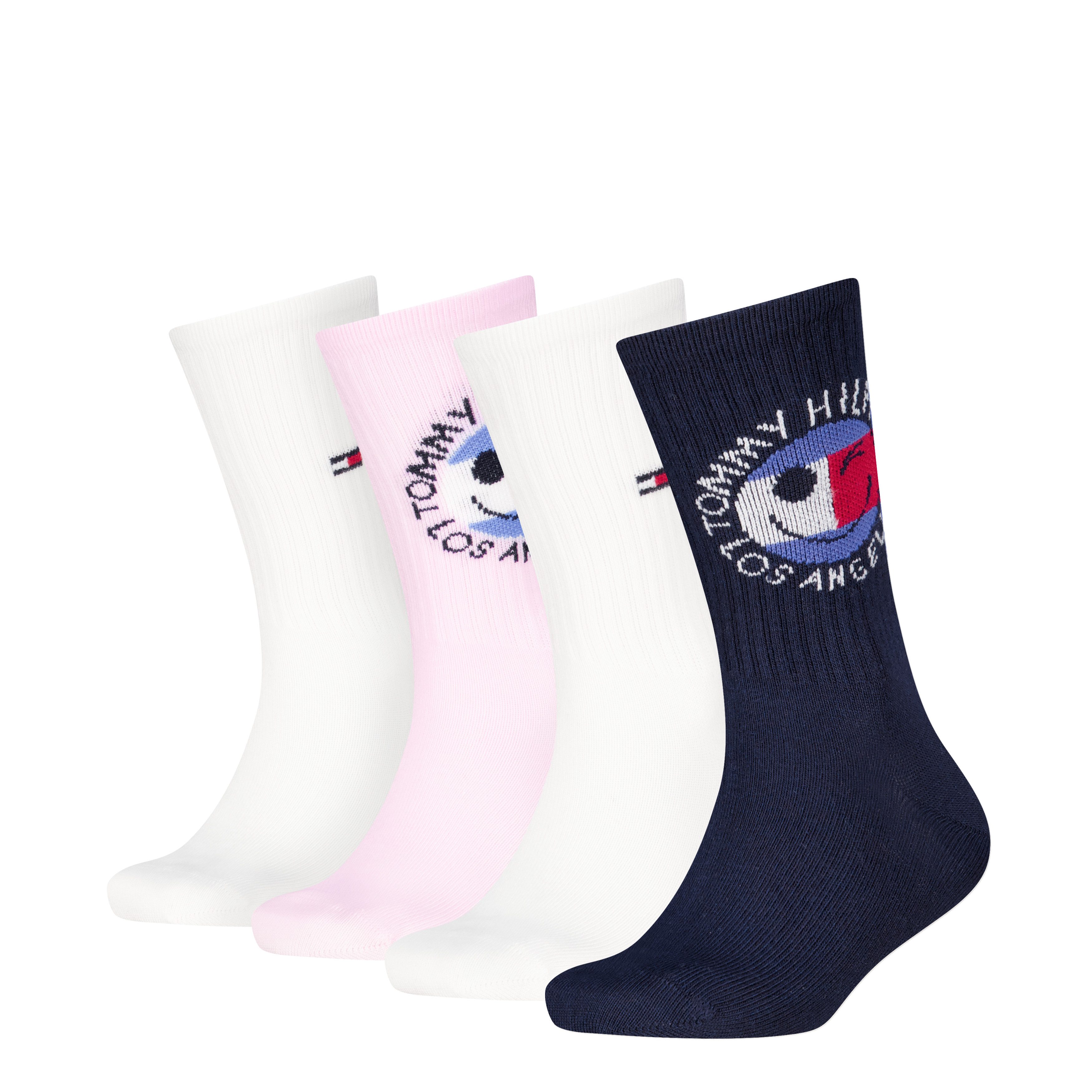 Socken TH KIDS SOCK 4P SPORT TOMMY SMILEY ECOM