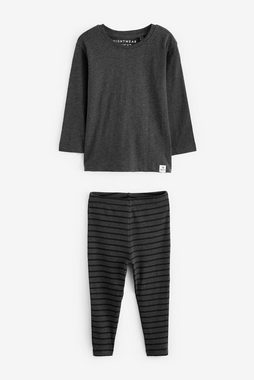 Next Pyjama Schlafanzüge mit geripptem Bein, 3er-Pack (6 tlg)